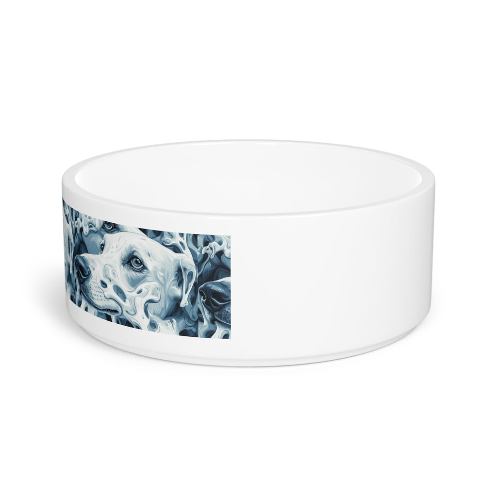 Artistic Pet Bowl for Dog Lovers, Unique Dog Feeding Dish, Personalized Pet Decor, Stylish Dog Bowl, Great Gift for Pet Owners