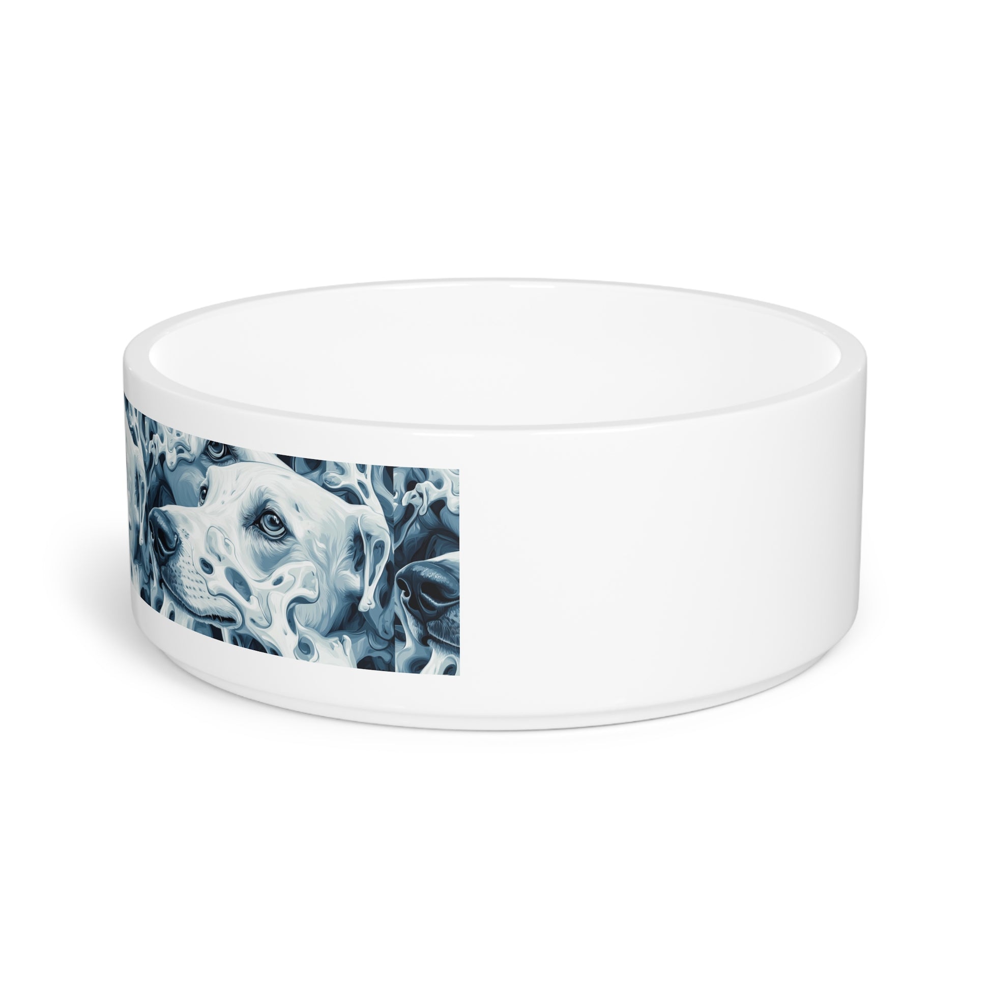 Artistic Pet Bowl for Dog Lovers, Unique Dog Feeding Dish, Personalized Pet Decor, Stylish Dog Bowl, Great Gift for Pet Owners