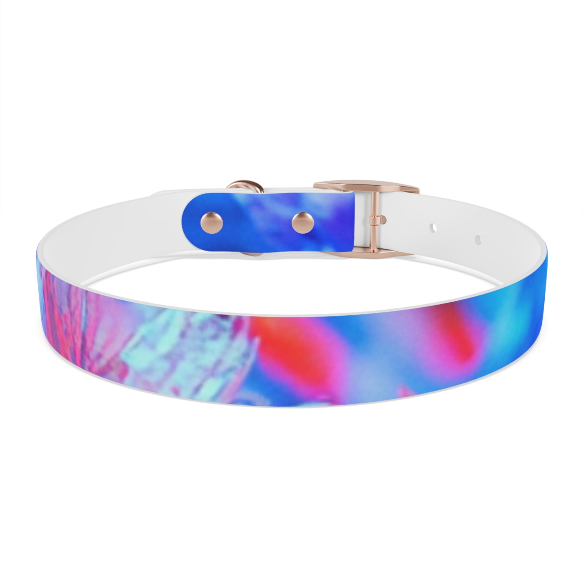 Colorful Artistic Dog Collar, Pet Accessory, Adjustable Collar, Dog Gift, Puppy Fashion, Dog Owner Gift