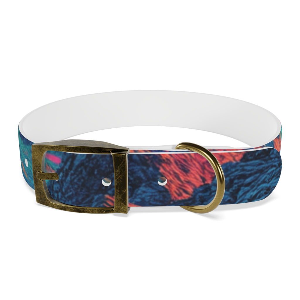 Colorful Dog Collar, Adjustable Pet Accessory, Stylish Dog Leash, Unique Canine Fashion, Trendy Pet Gift, Vibrant Dogwear