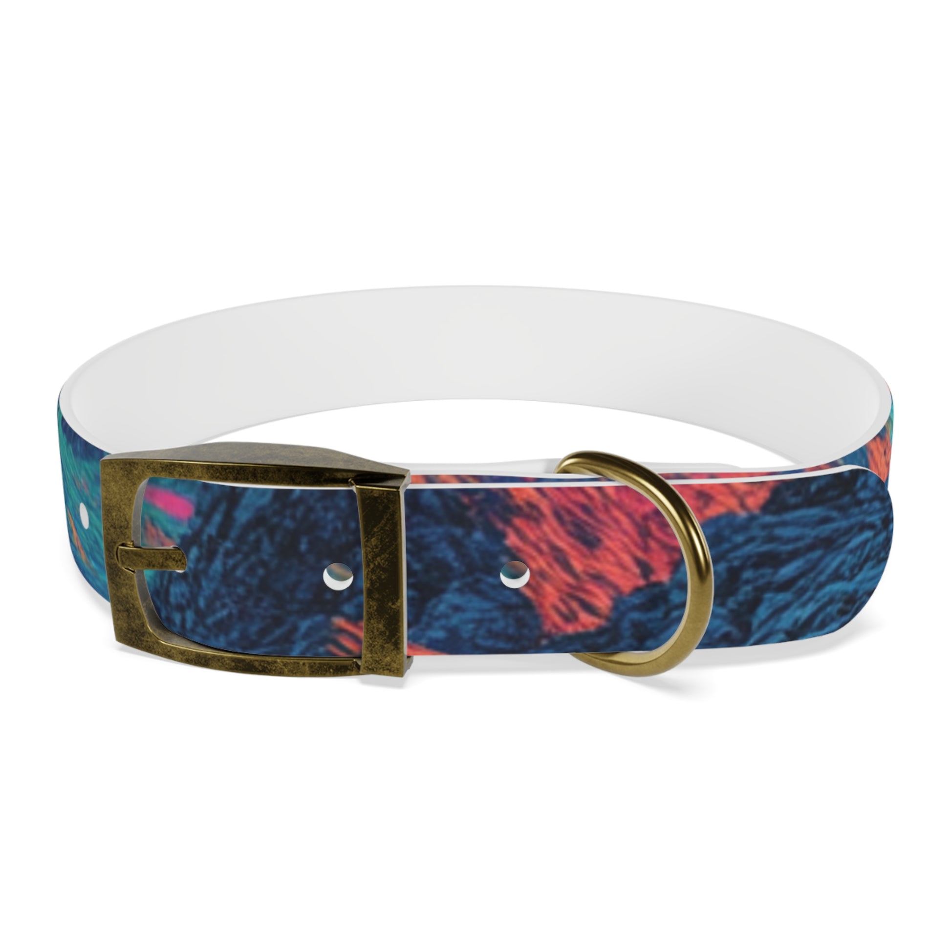 Colorful Dog Collar, Adjustable Pet Accessory, Stylish Dog Leash, Unique Canine Fashion, Trendy Pet Gift, Vibrant Dogwear