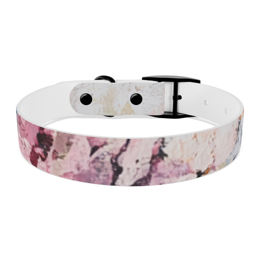 Stylish Floral Dog Collar, Pet Accessory, Adjustable Dog Collar, Handmade Dog Collar, Dog Lover Gift, Custom Pet Collar