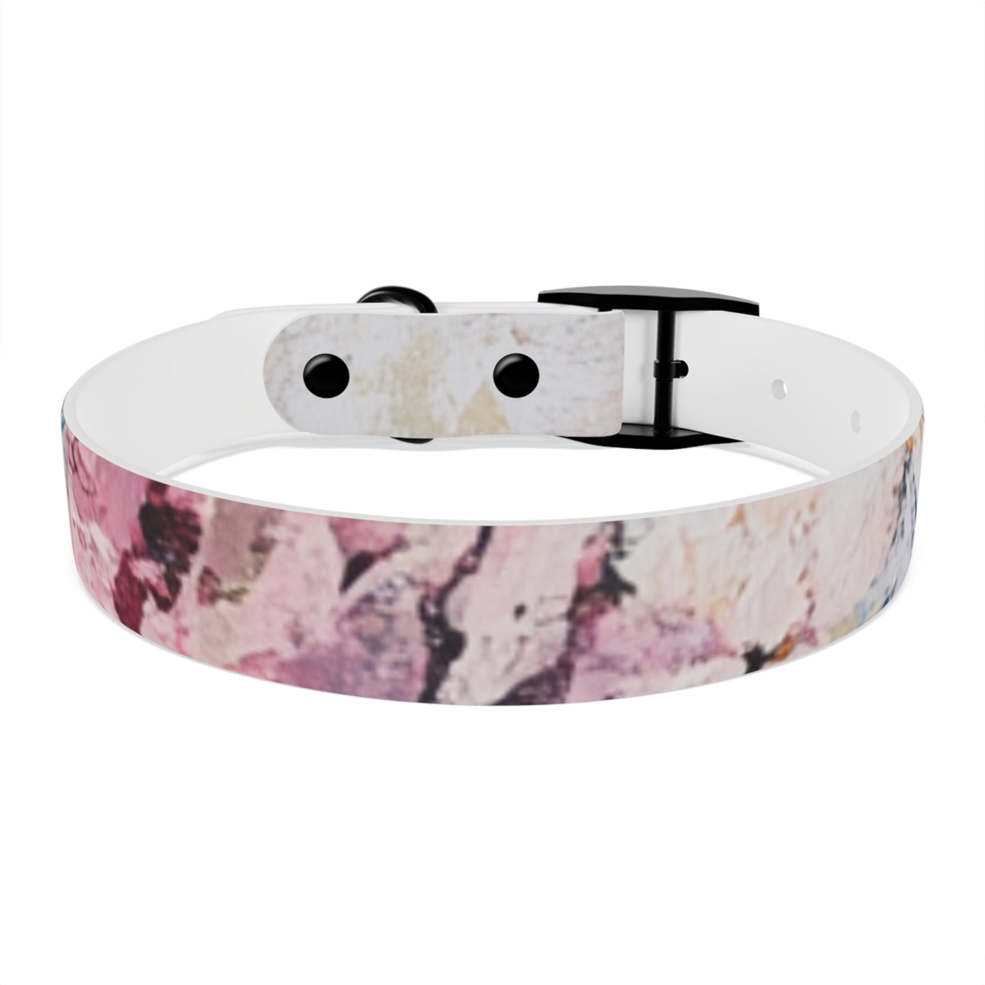Stylish Floral Dog Collar, Pet Accessory, Adjustable Dog Collar, Handmade Dog Collar, Dog Lover Gift, Custom Pet Collar