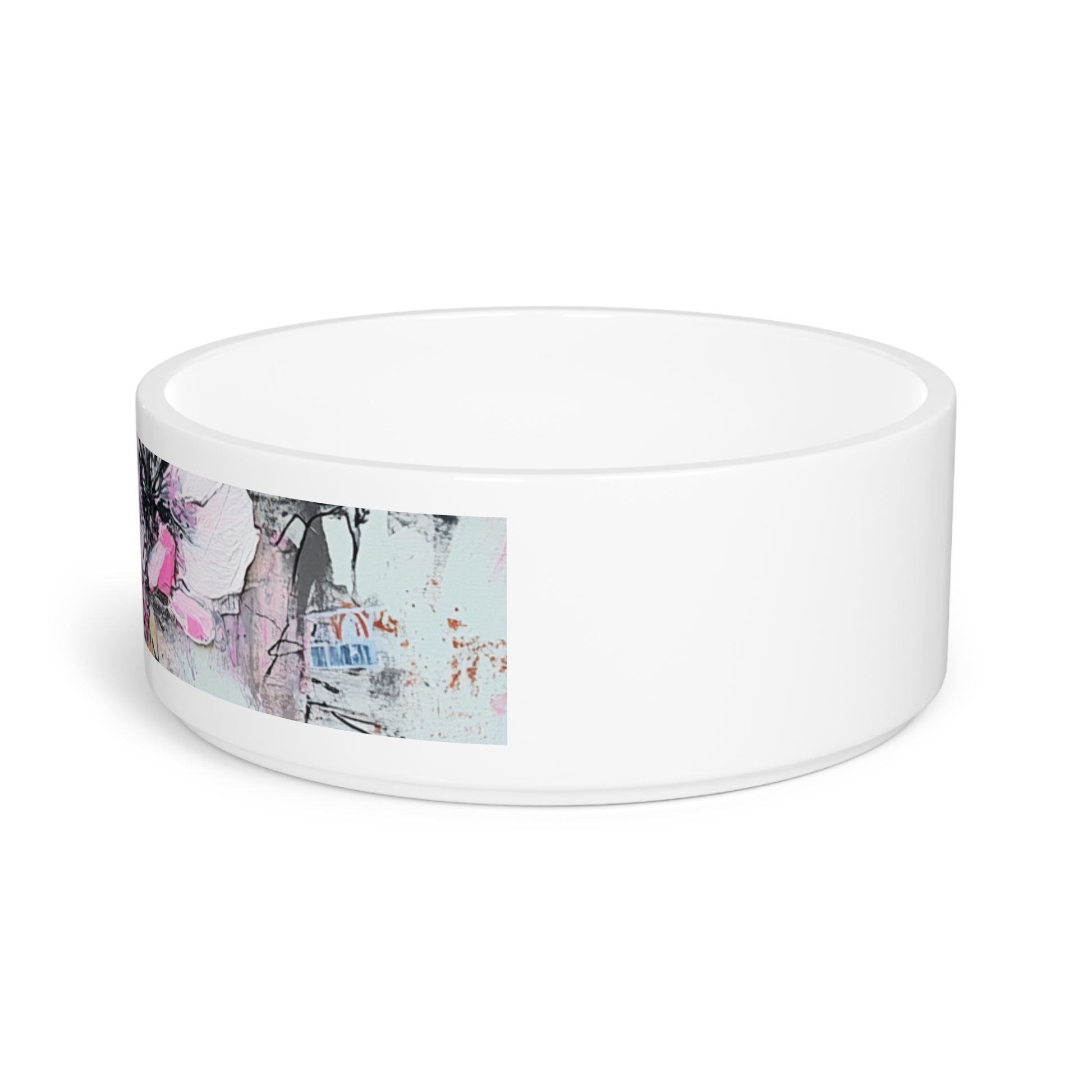 Stylish Pet Bowl for Trendy Pets, Decorative Dog Dish, Pet Food Bowl, Unique Cat Bowl, Pet Gift Idea, Pet Accessory