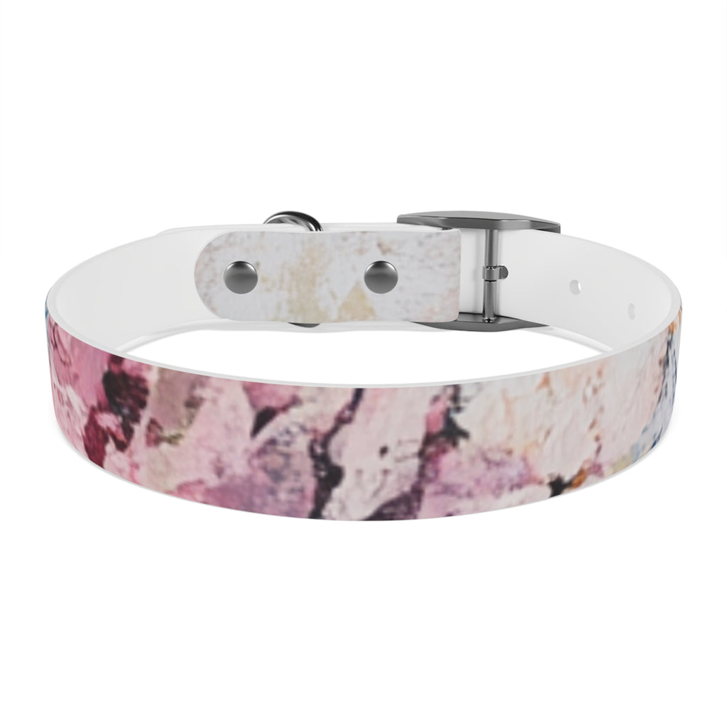 Stylish Floral Dog Collar, Pet Accessory, Adjustable Dog Collar, Handmade Dog Collar, Dog Lover Gift, Custom Pet Collar