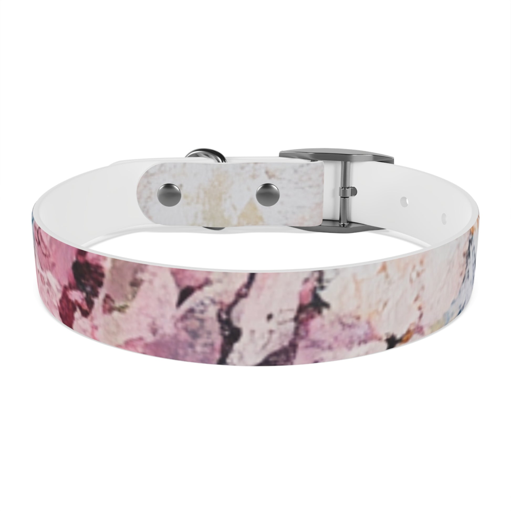 Stylish Floral Dog Collar, Pet Accessory, Adjustable Dog Collar, Handmade Dog Collar, Dog Lover Gift, Custom Pet Collar