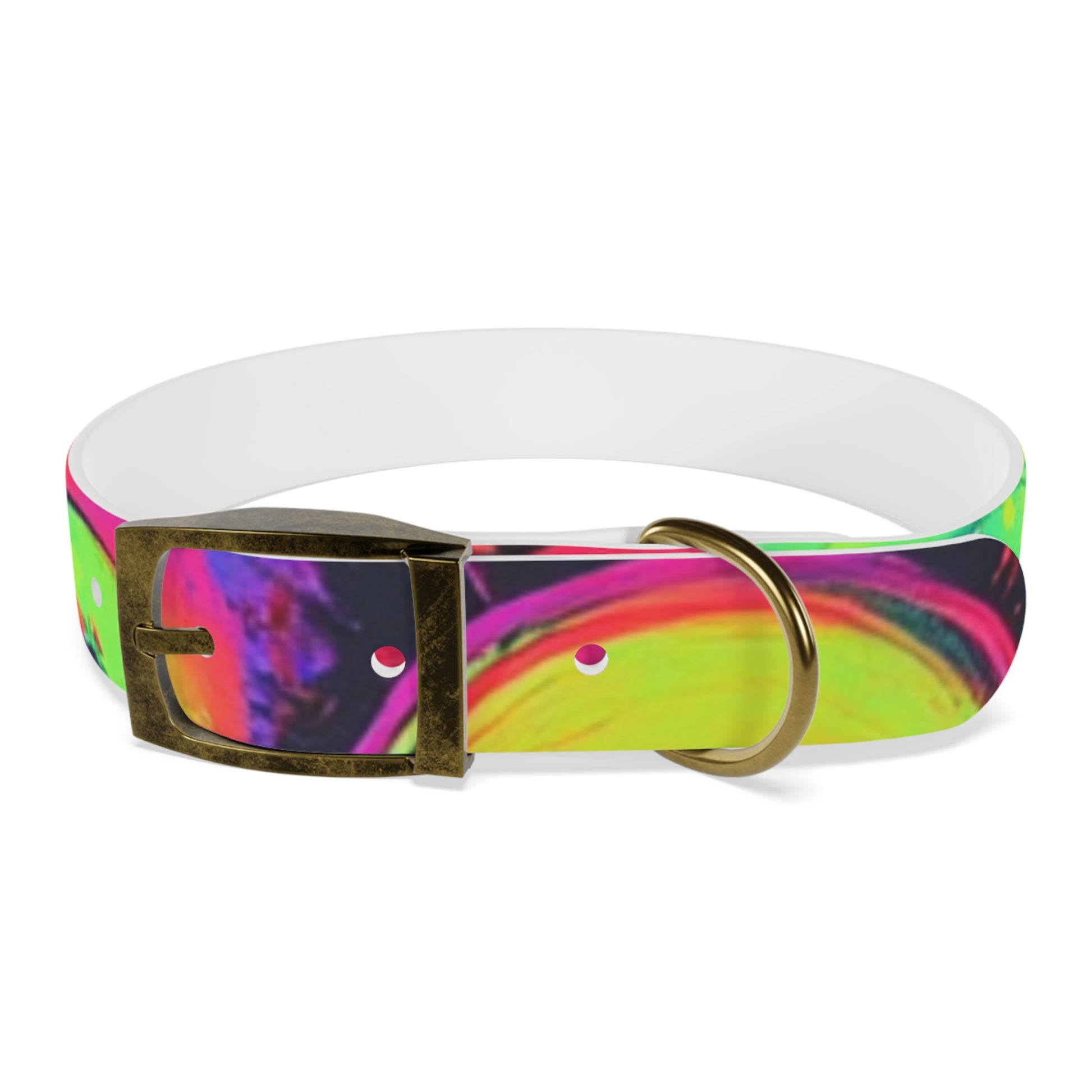 Vibrant Dog Collar, Colorful Pet Accessory for Stylish Dogs, Perfect for Dog Lovers, Gift for Pet Owners, Unique Dog Fashion