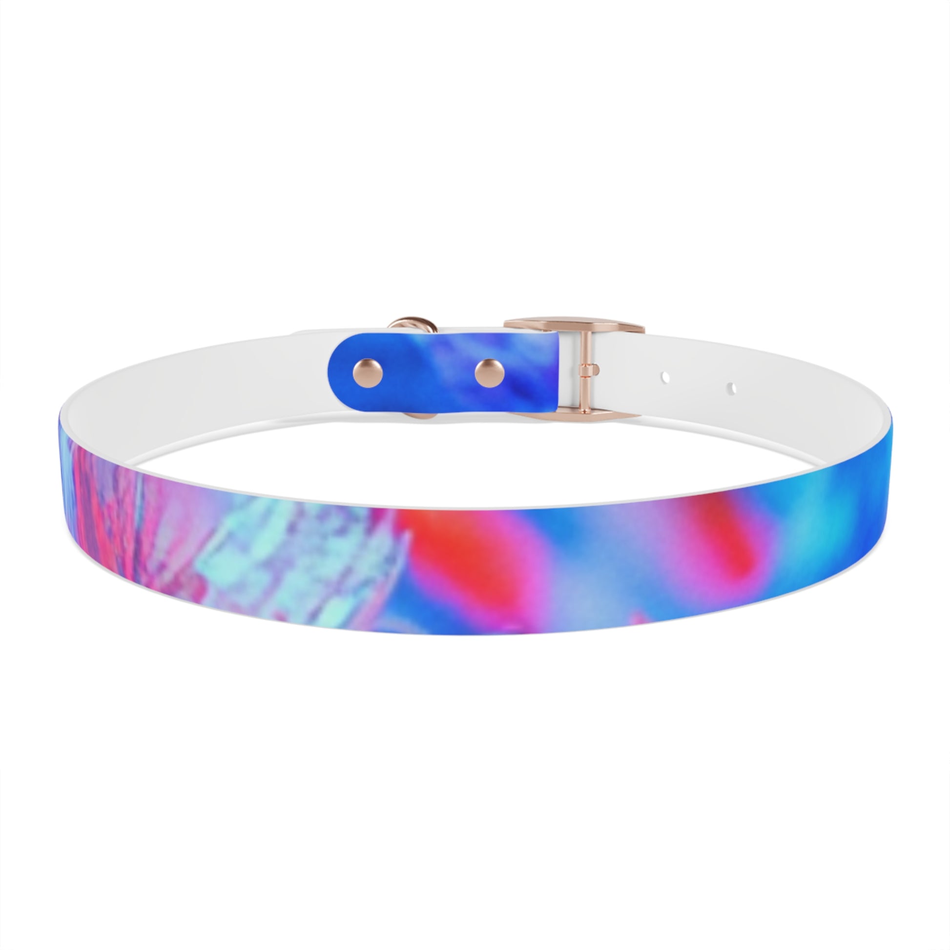 Colorful Artistic Dog Collar, Pet Accessory, Adjustable Collar, Dog Gift, Puppy Fashion, Dog Owner Gift
