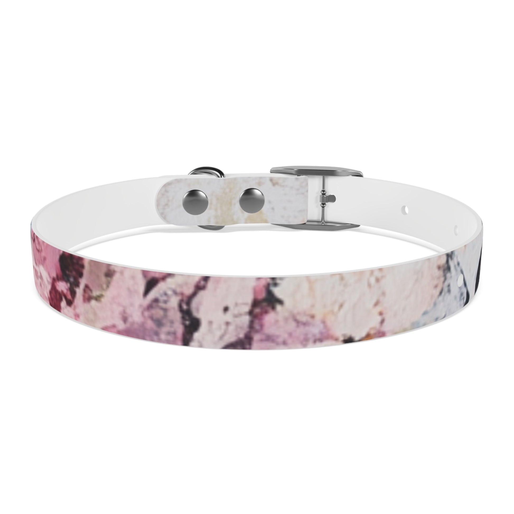 Stylish Floral Dog Collar, Pet Accessory, Adjustable Dog Collar, Handmade Dog Collar, Dog Lover Gift, Custom Pet Collar