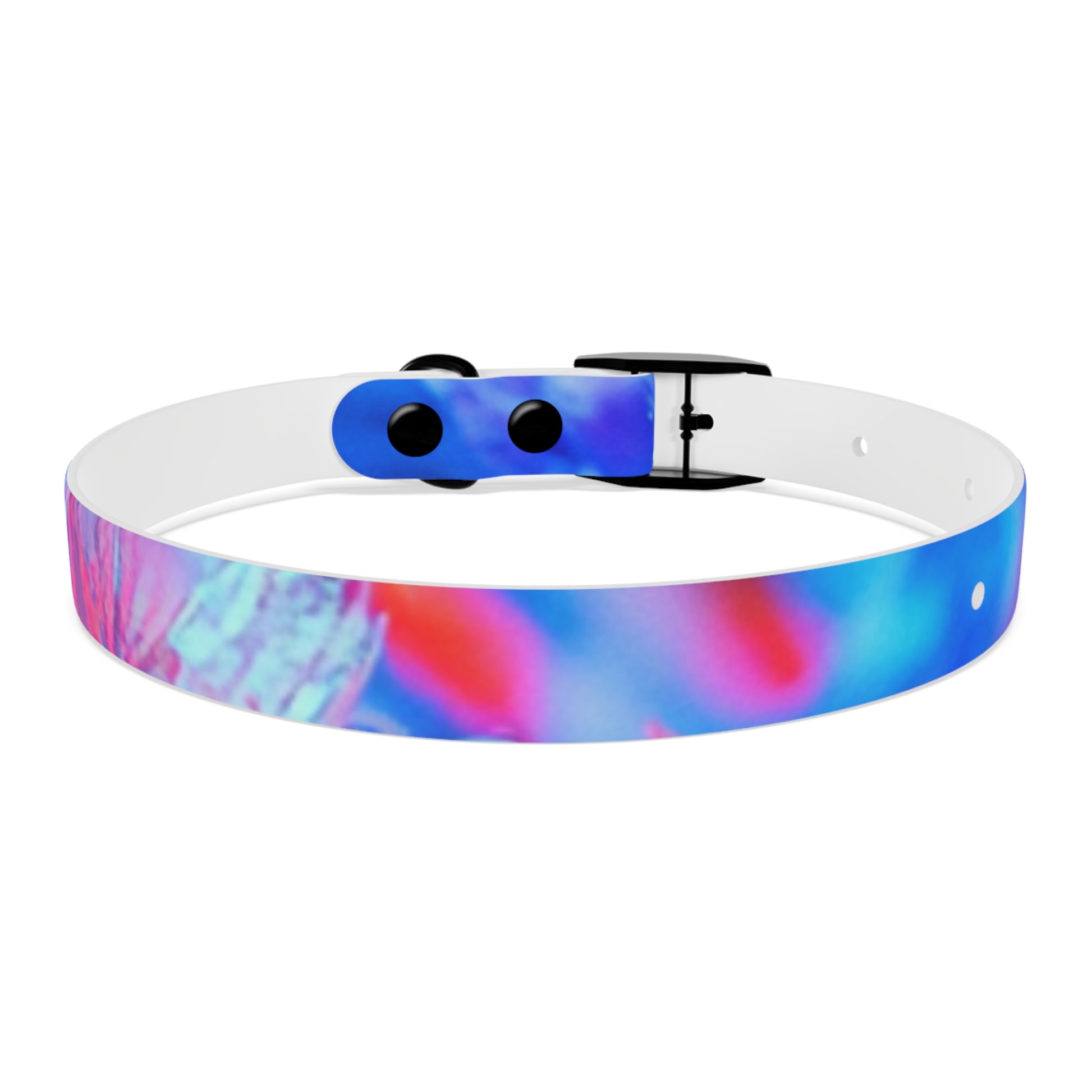 Colorful Artistic Dog Collar, Pet Accessory, Adjustable Collar, Dog Gift, Puppy Fashion, Dog Owner Gift