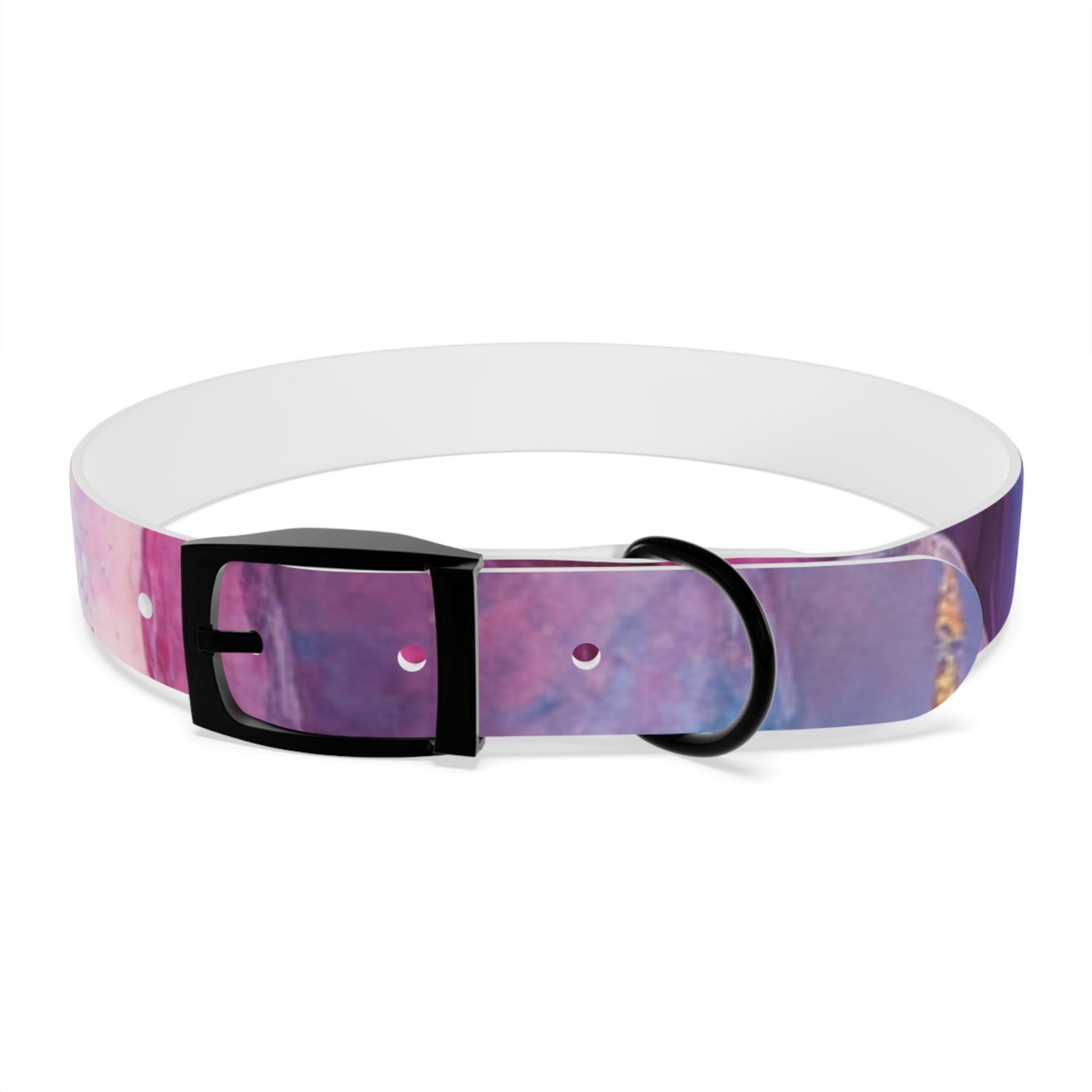 Colorful Cosmic Dog Collar, Stylish Pet Accessory for Dog Lovers, Unique Puppy Gift, Galaxy Print Collar for Special Occasions