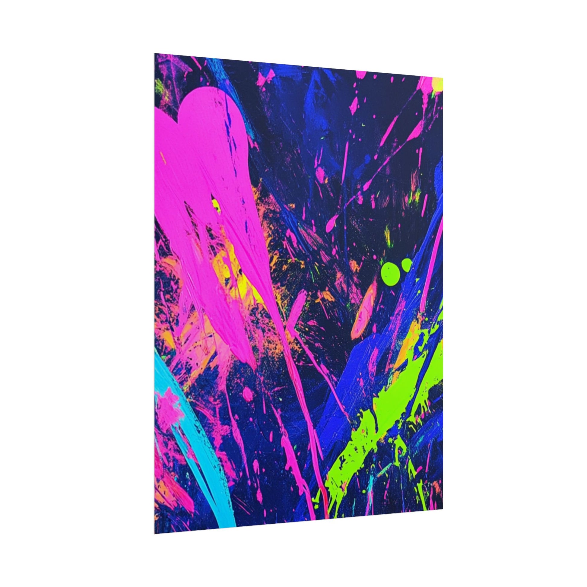 Vibrant Abstract Art Posters, Colorful Wall Decor, Modern Art Prints, Home Decoration, Unique Gift Idea, Party Decor