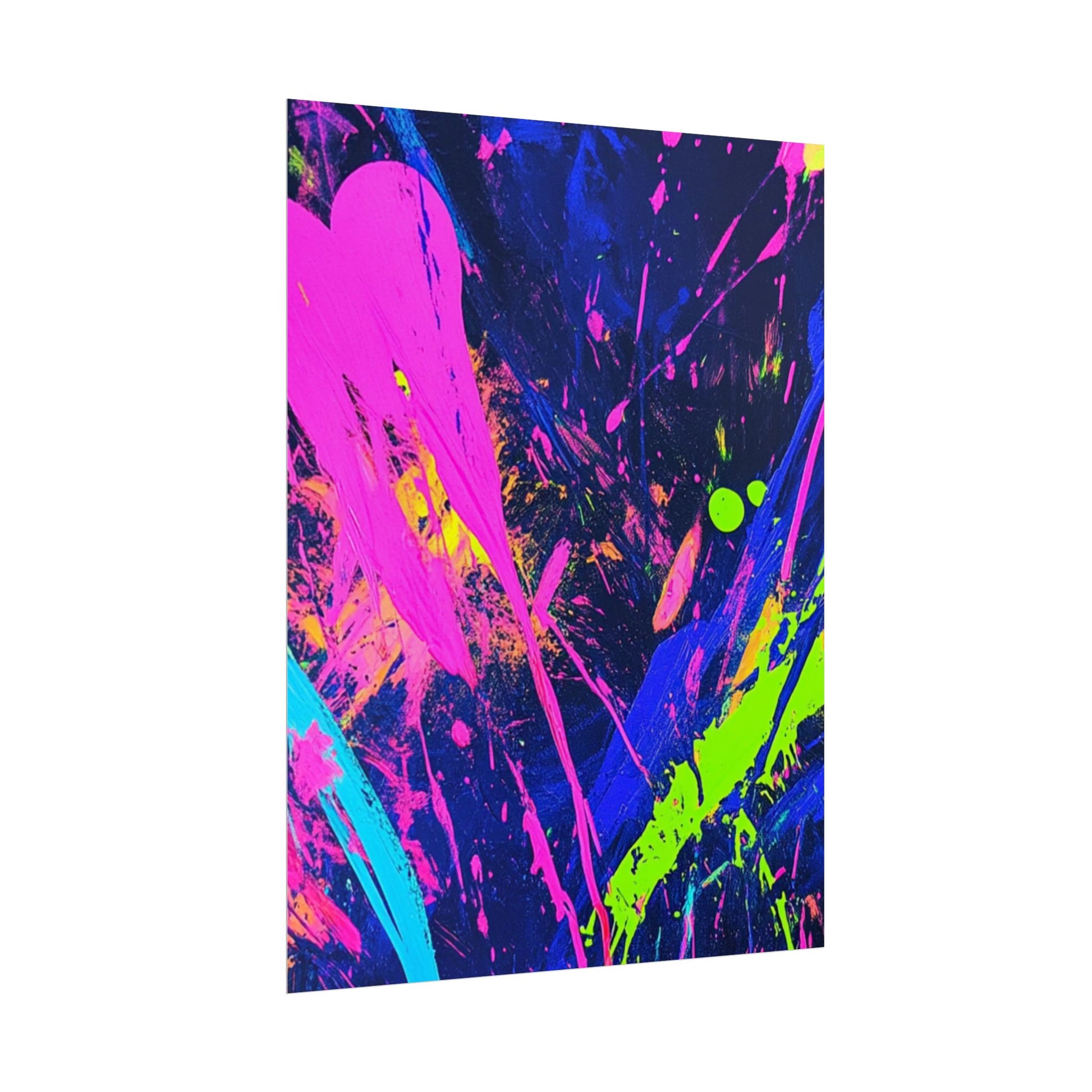 Vibrant Abstract Art Posters, Colorful Wall Decor, Modern Art Prints, Home Decoration, Unique Gift Idea, Party Decor