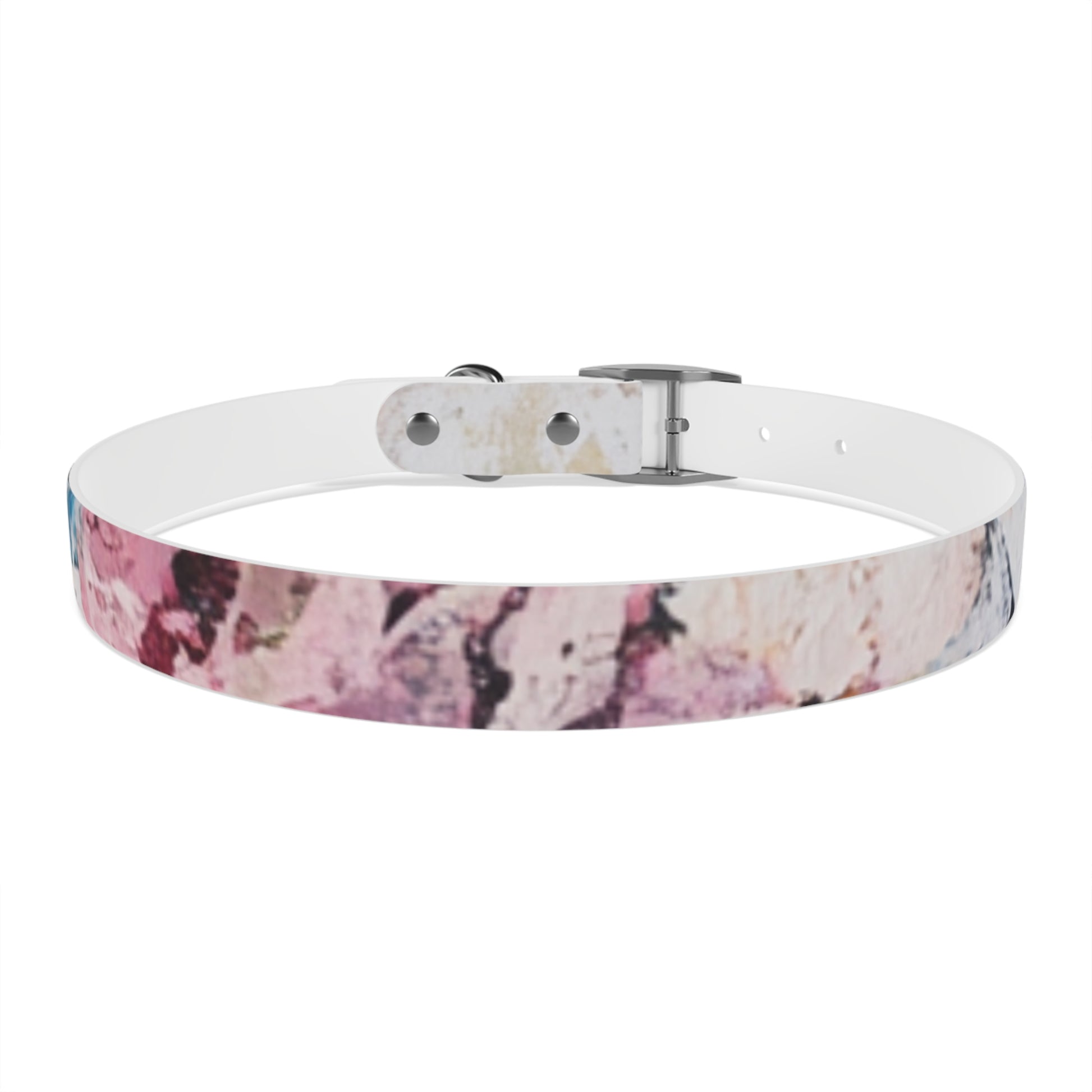 Stylish Floral Dog Collar, Pet Accessory, Adjustable Dog Collar, Handmade Dog Collar, Dog Lover Gift, Custom Pet Collar