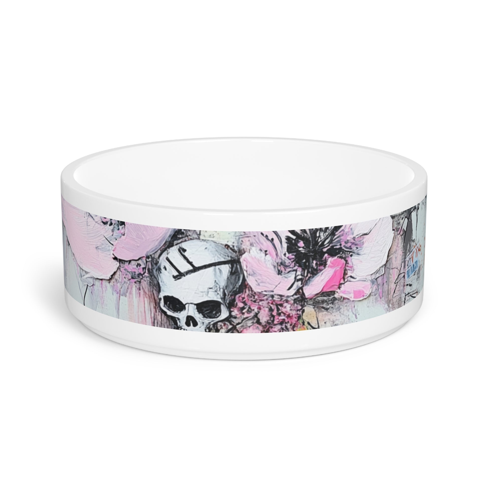 Stylish Pet Bowl for Trendy Pets, Decorative Dog Dish, Pet Food Bowl, Unique Cat Bowl, Pet Gift Idea, Pet Accessory