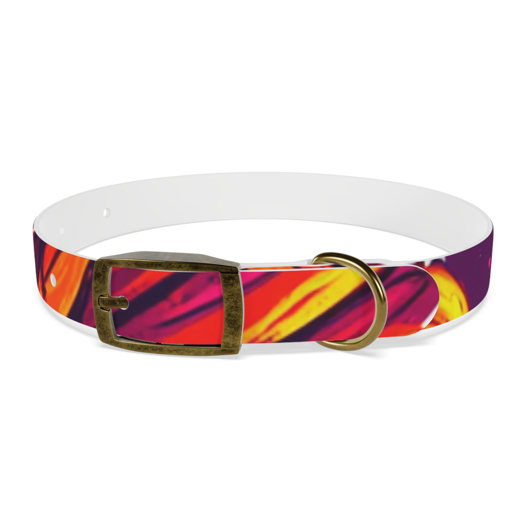 Vibrant Abstract Dog Collar, Colorful Pet Accessory for Dogs, Stylish Dog Gear, Fun Pet Collar, Gift for Dog Lovers