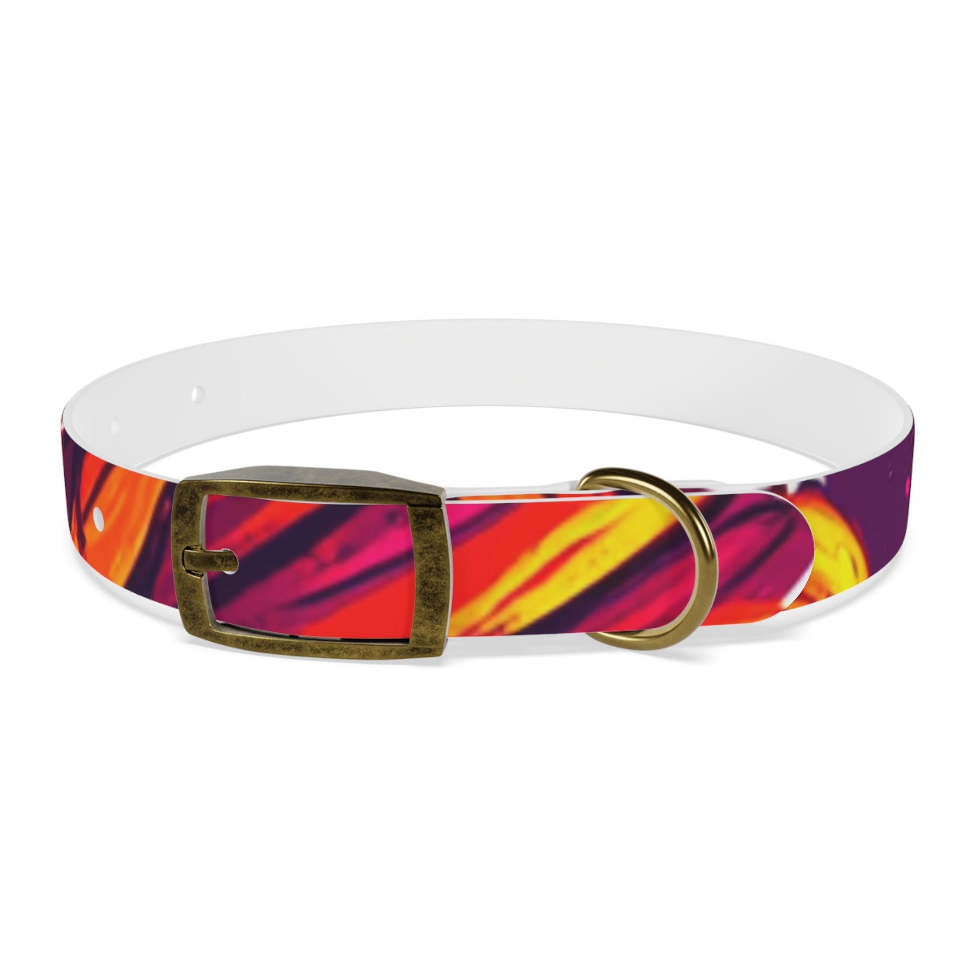 Vibrant Abstract Dog Collar, Colorful Pet Accessory for Dogs, Stylish Dog Gear, Fun Pet Collar, Gift for Dog Lovers