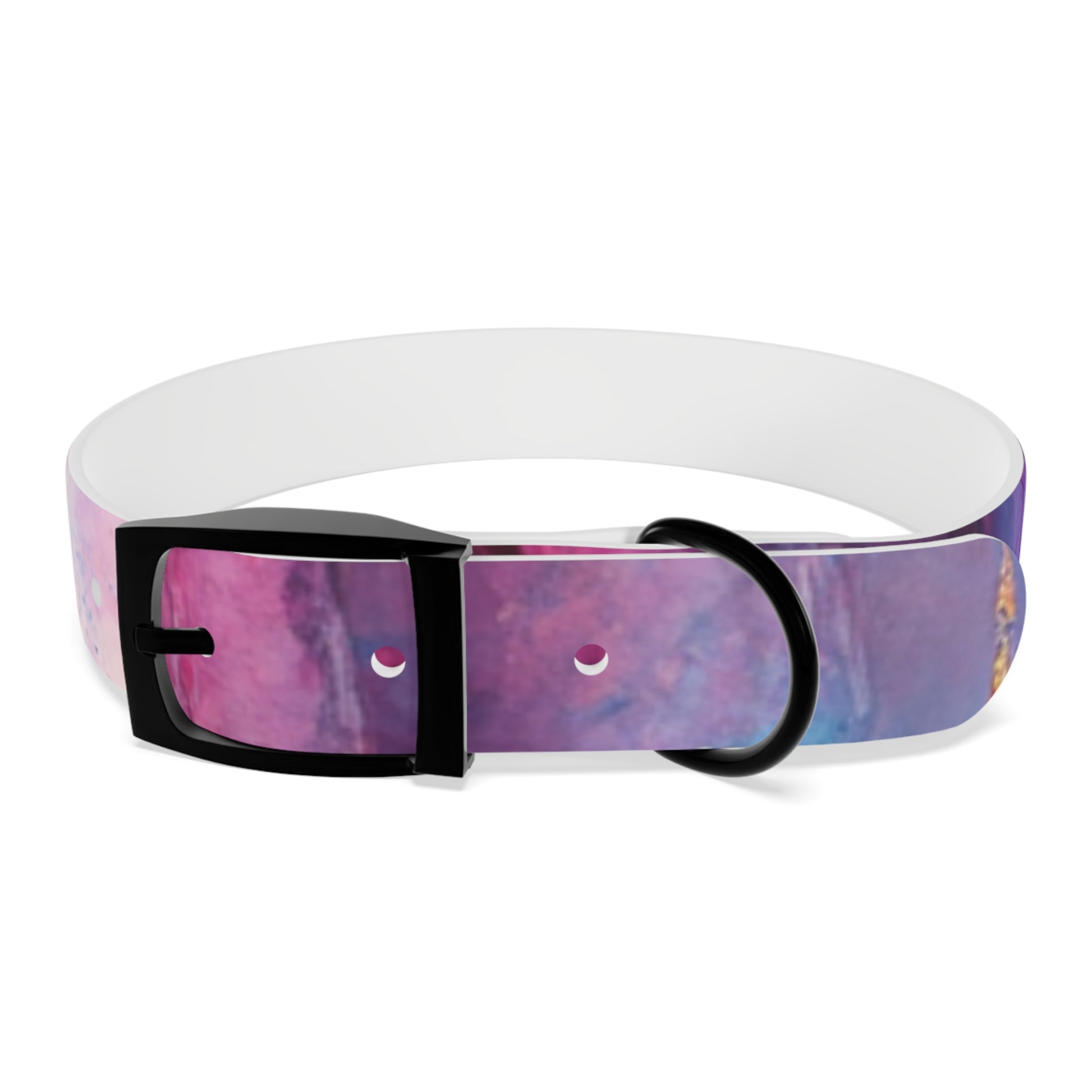 Colorful Cosmic Dog Collar, Stylish Pet Accessory for Dog Lovers, Unique Puppy Gift, Galaxy Print Collar for Special Occasions
