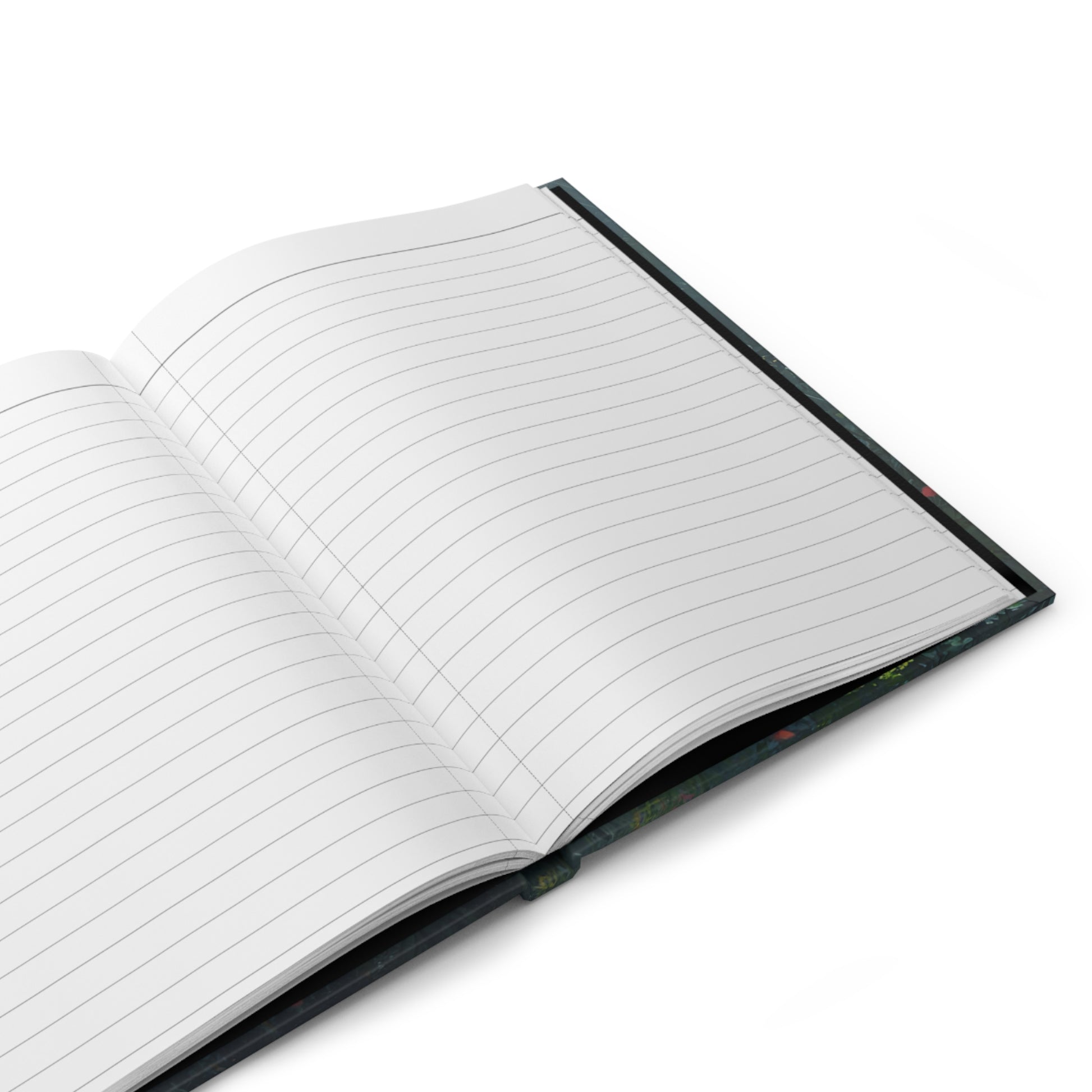 Elegant Hardcover Journal for Creative Souls, Writing, Journaling, Gift for Artists, Personal Diary, Black and Red Design