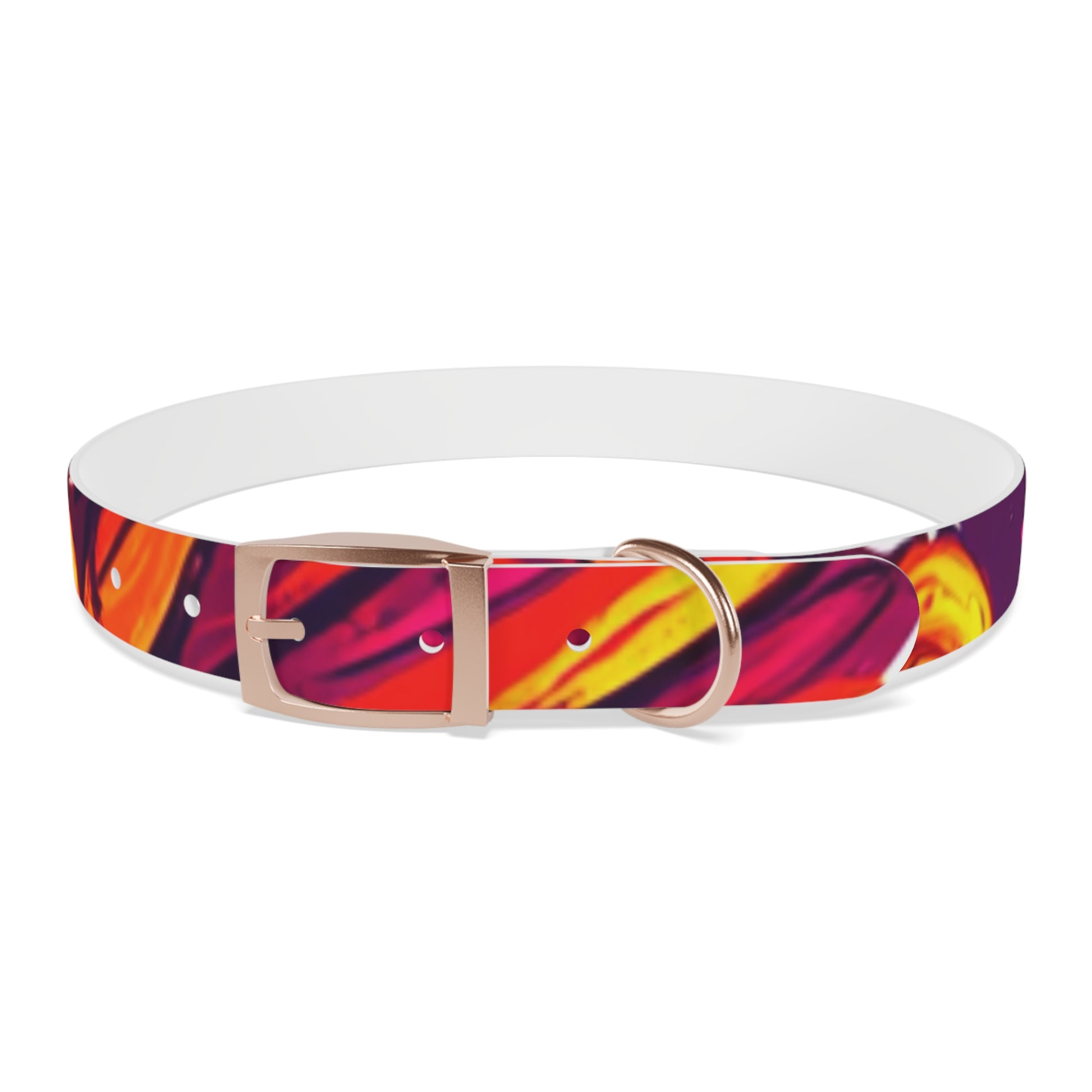Vibrant Abstract Dog Collar, Colorful Pet Accessory for Dogs, Stylish Dog Gear, Fun Pet Collar, Gift for Dog Lovers