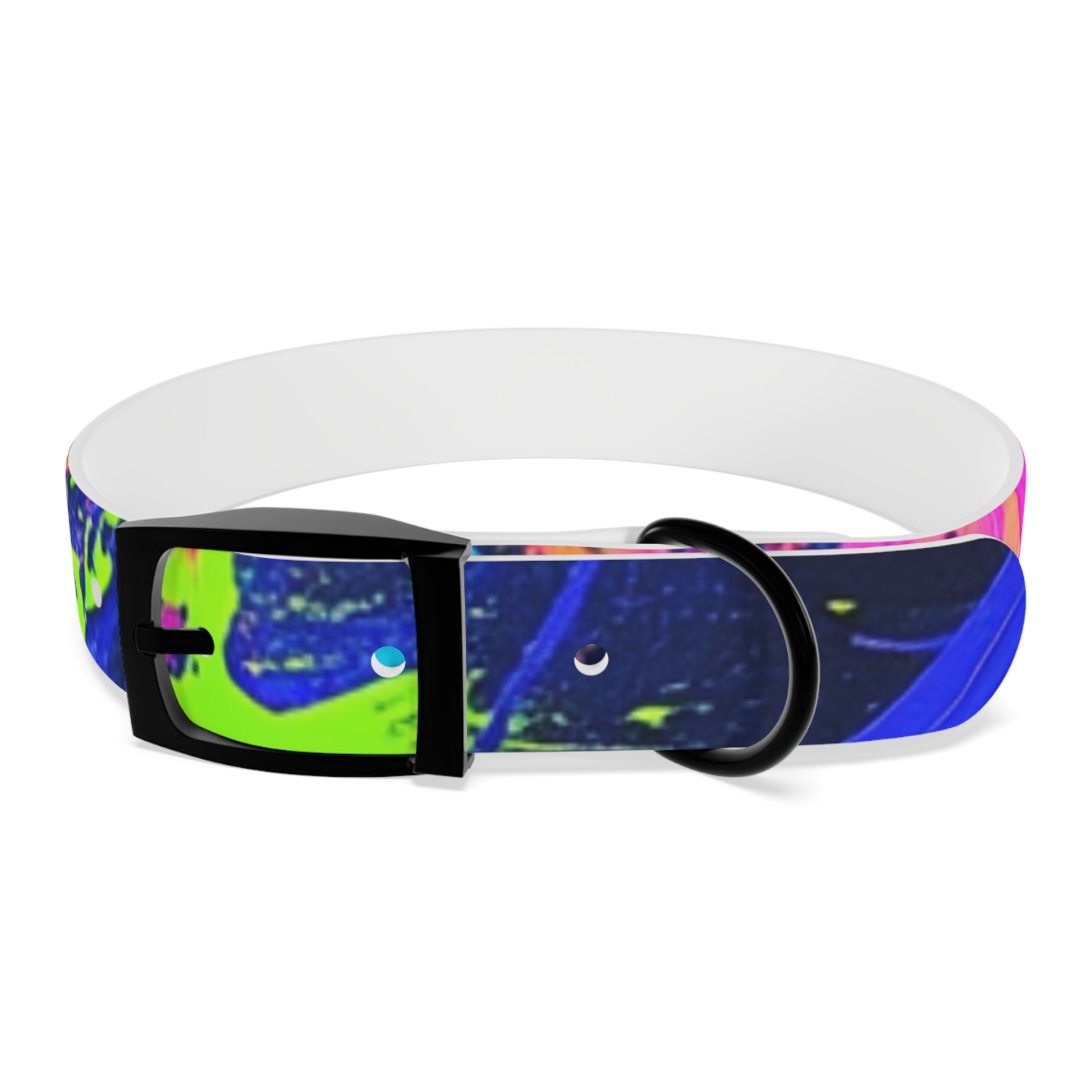 Vibrant Dog Collar - Adjustable Pet Accessory, Colorful Pet Collar for Small and Large Dogs, Fun Dog Gear, Unique Dog Gift, Pet Fashion