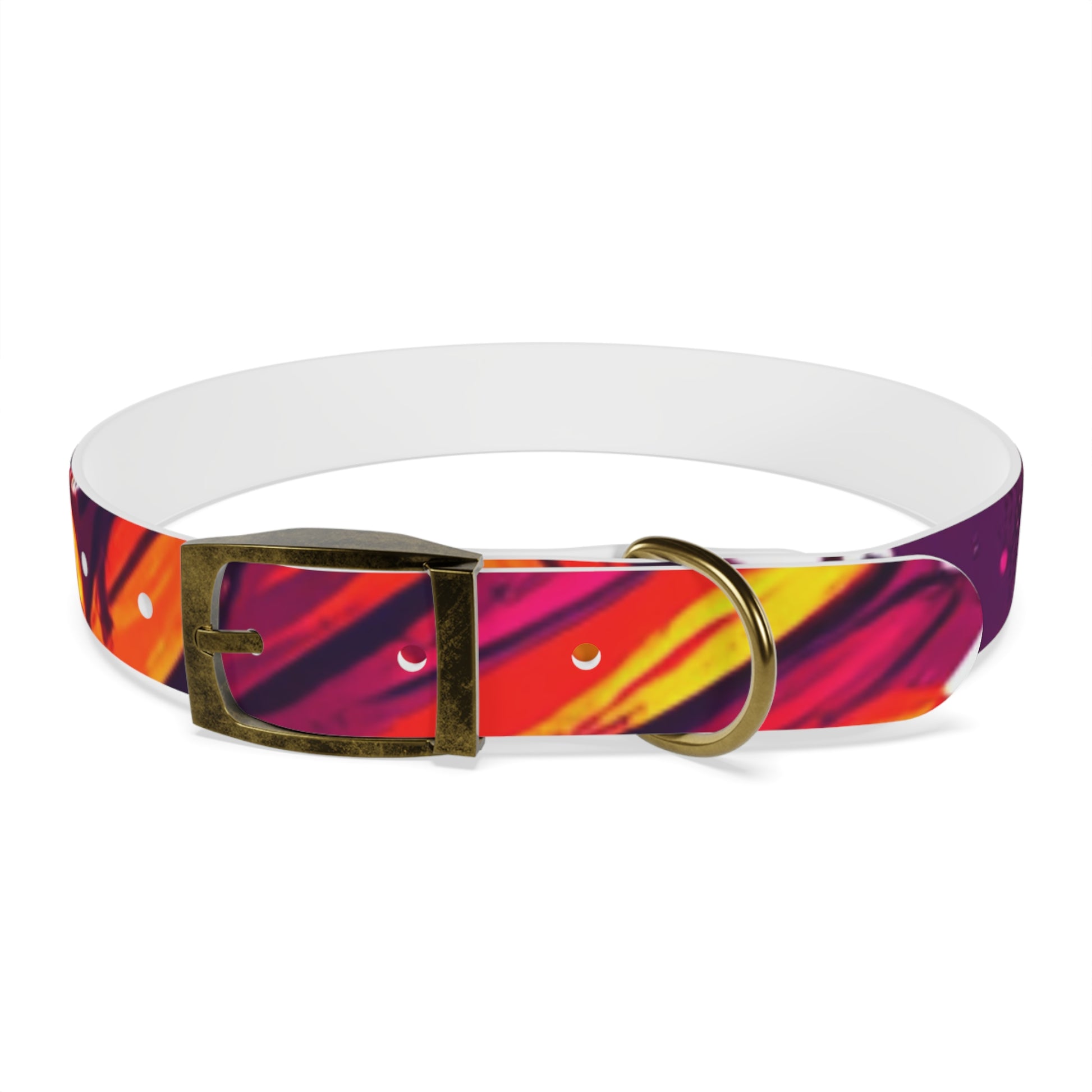 Vibrant Abstract Dog Collar, Colorful Pet Accessory for Dogs, Stylish Dog Gear, Fun Pet Collar, Gift for Dog Lovers