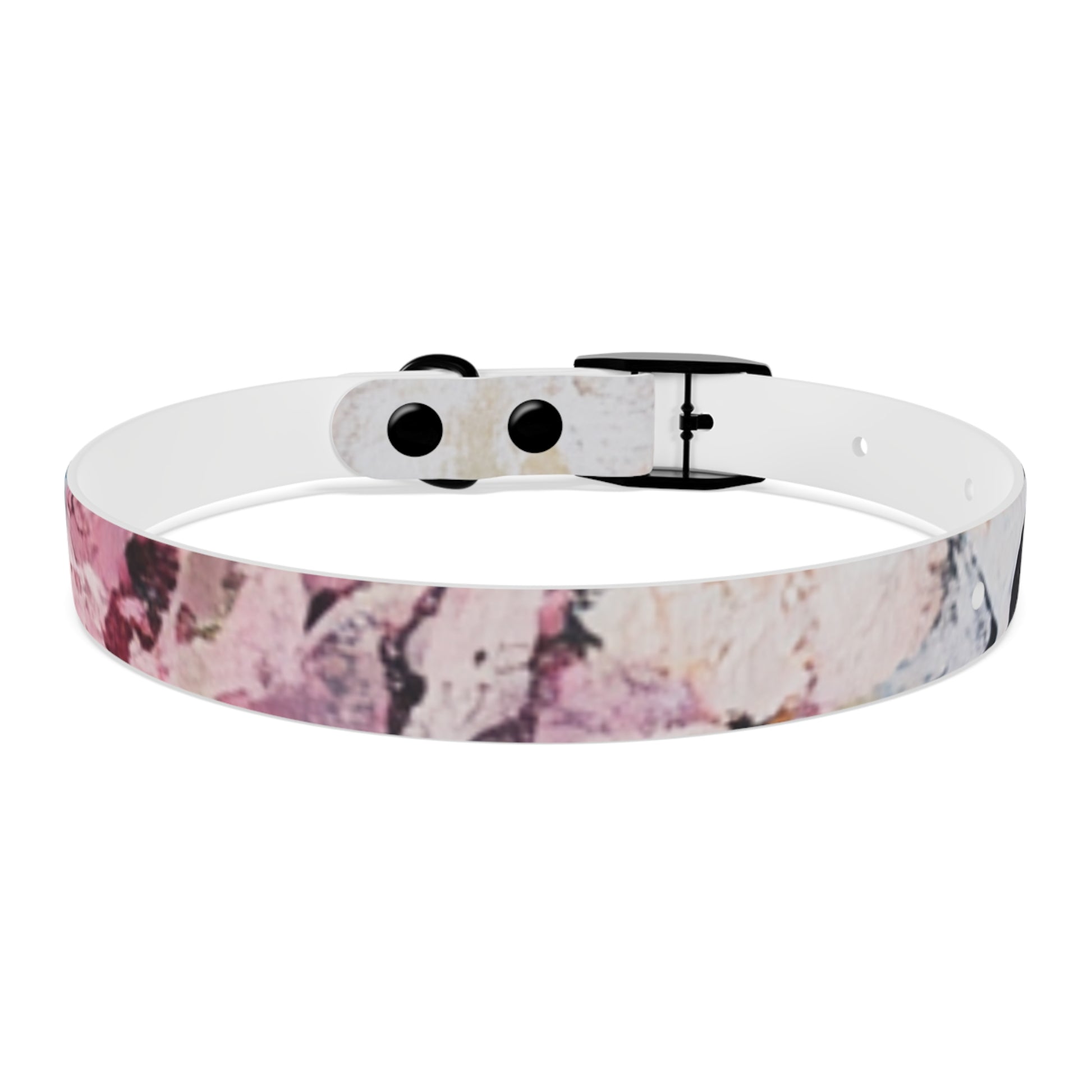 Stylish Floral Dog Collar, Pet Accessory, Adjustable Dog Collar, Handmade Dog Collar, Dog Lover Gift, Custom Pet Collar