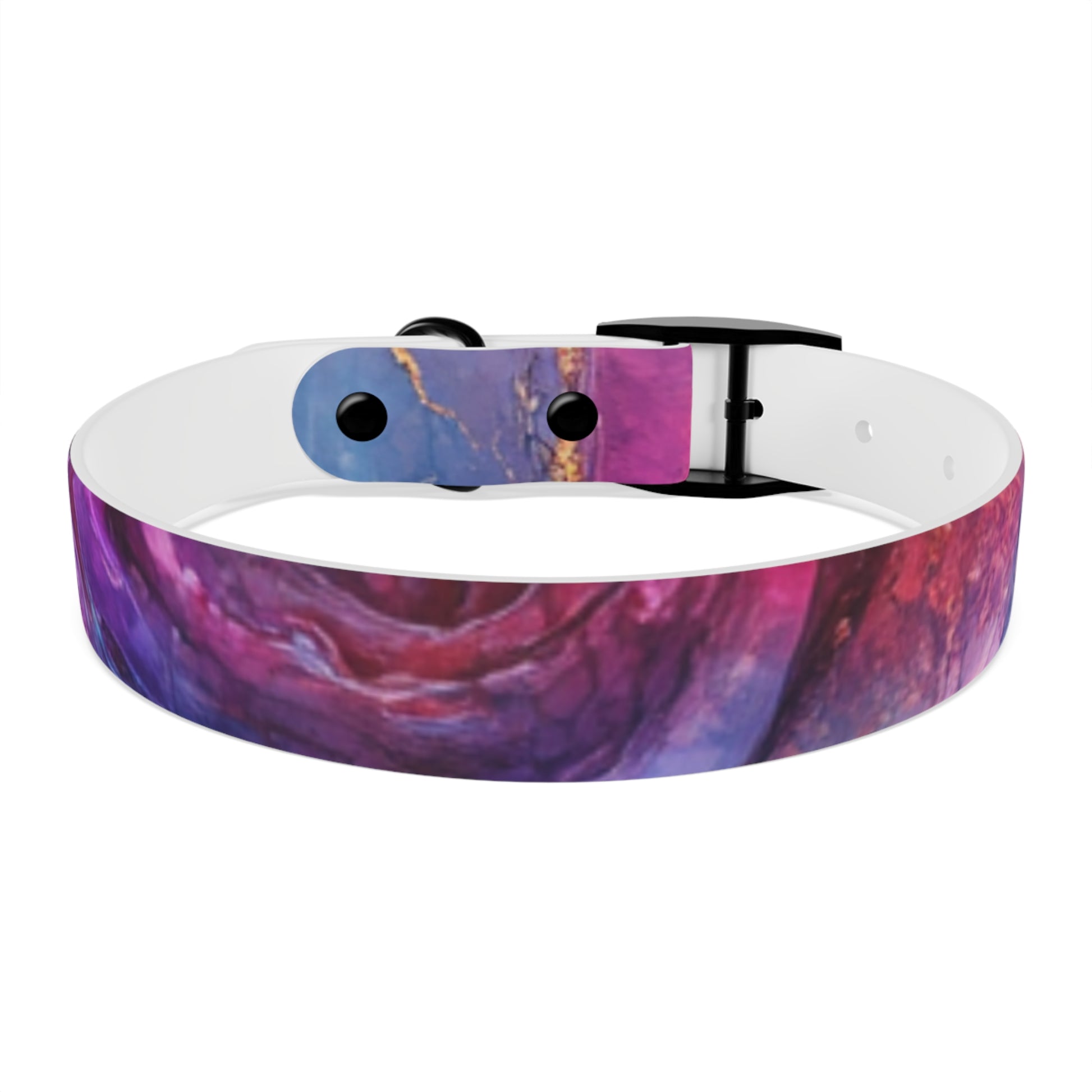 Colorful Cosmic Dog Collar, Stylish Pet Accessory for Dog Lovers, Unique Puppy Gift, Galaxy Print Collar for Special Occasions
