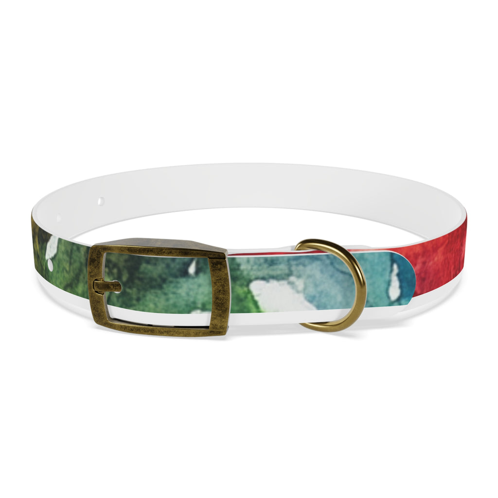Vibrant Dog Collar for Stylish Pets, Pet Gift, Dog Fashion Accessory, Adjustable Dog Leash, Unique Pet Wear