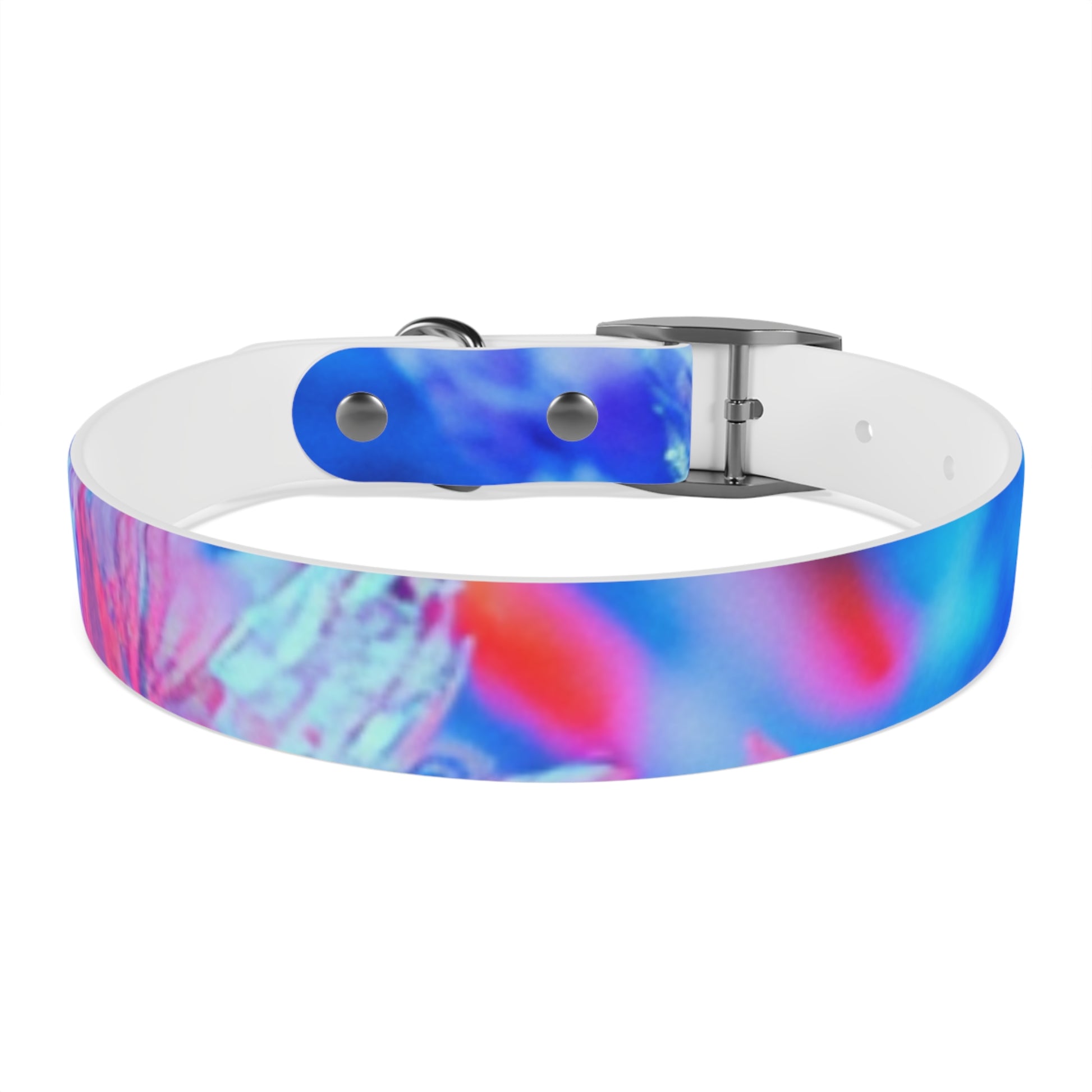 Colorful Artistic Dog Collar, Pet Accessory, Adjustable Collar, Dog Gift, Puppy Fashion, Dog Owner Gift