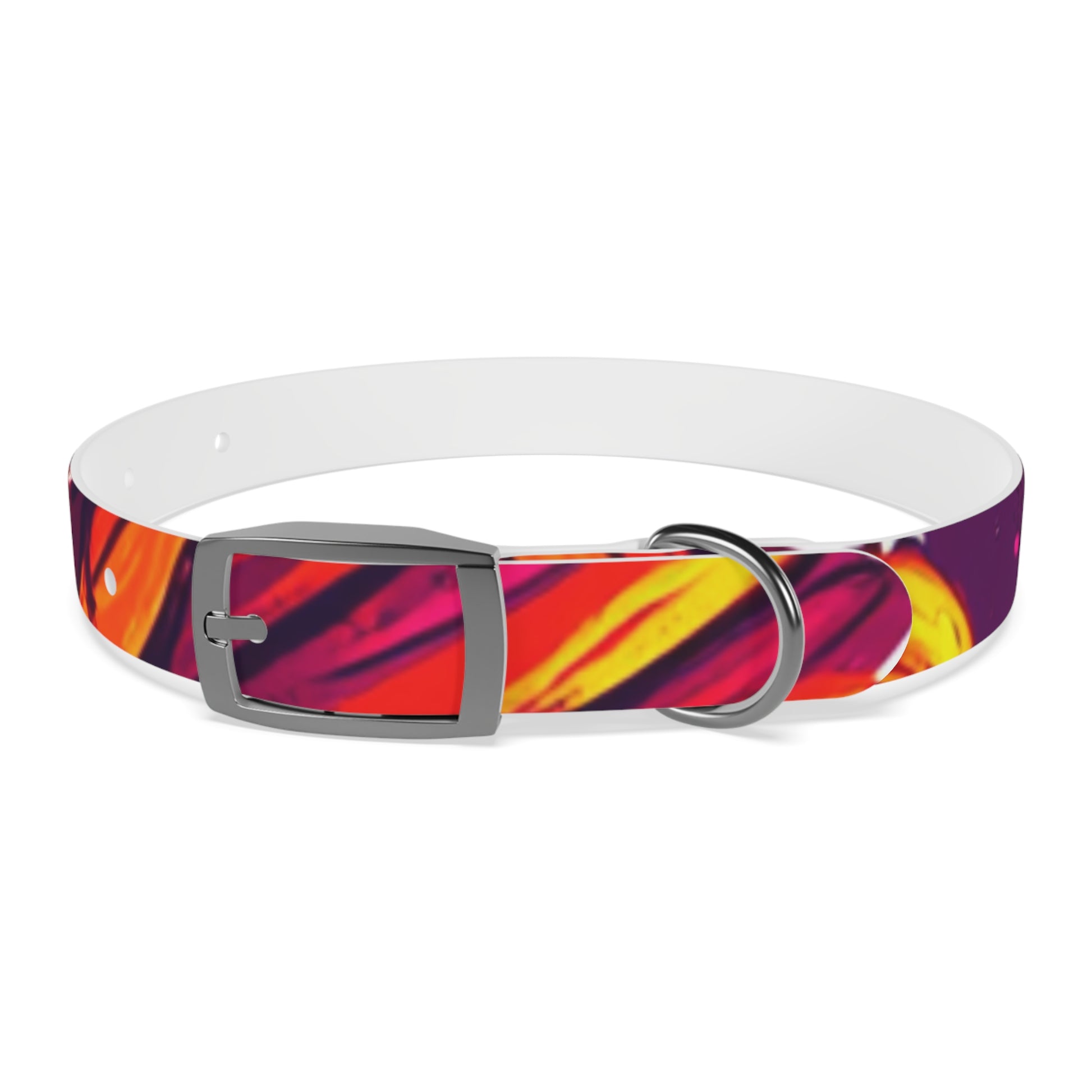 Vibrant Abstract Dog Collar, Colorful Pet Accessory for Dogs, Stylish Dog Gear, Fun Pet Collar, Gift for Dog Lovers