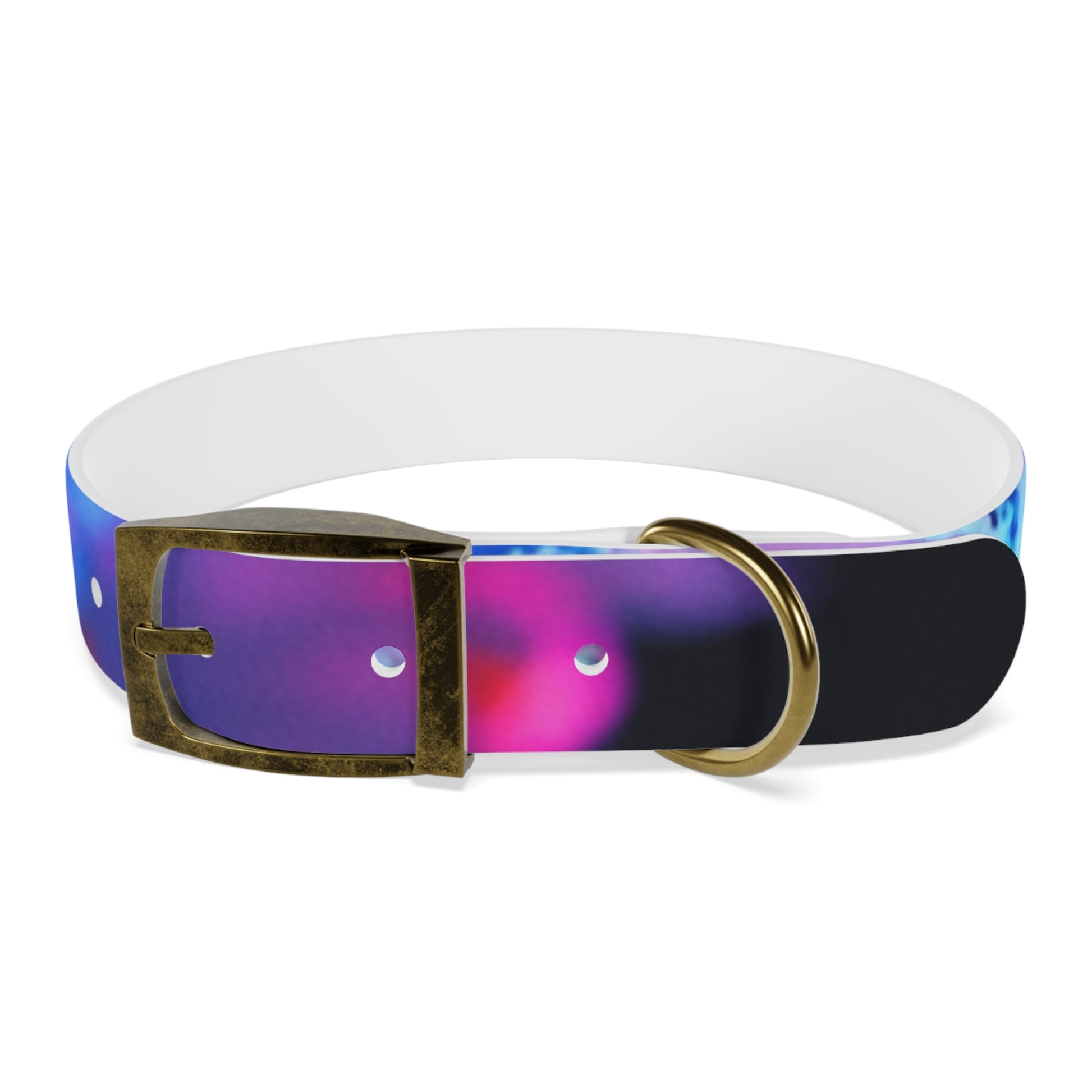 Colorful Artistic Dog Collar, Pet Accessory, Adjustable Collar, Dog Gift, Puppy Fashion, Dog Owner Gift