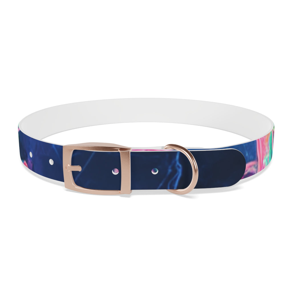 Colorful Dog Collar, Custom Pet Accessories, Eco-Friendly Dog Gear, Dog Lovers Gift, Vibrant Canine Fashion
