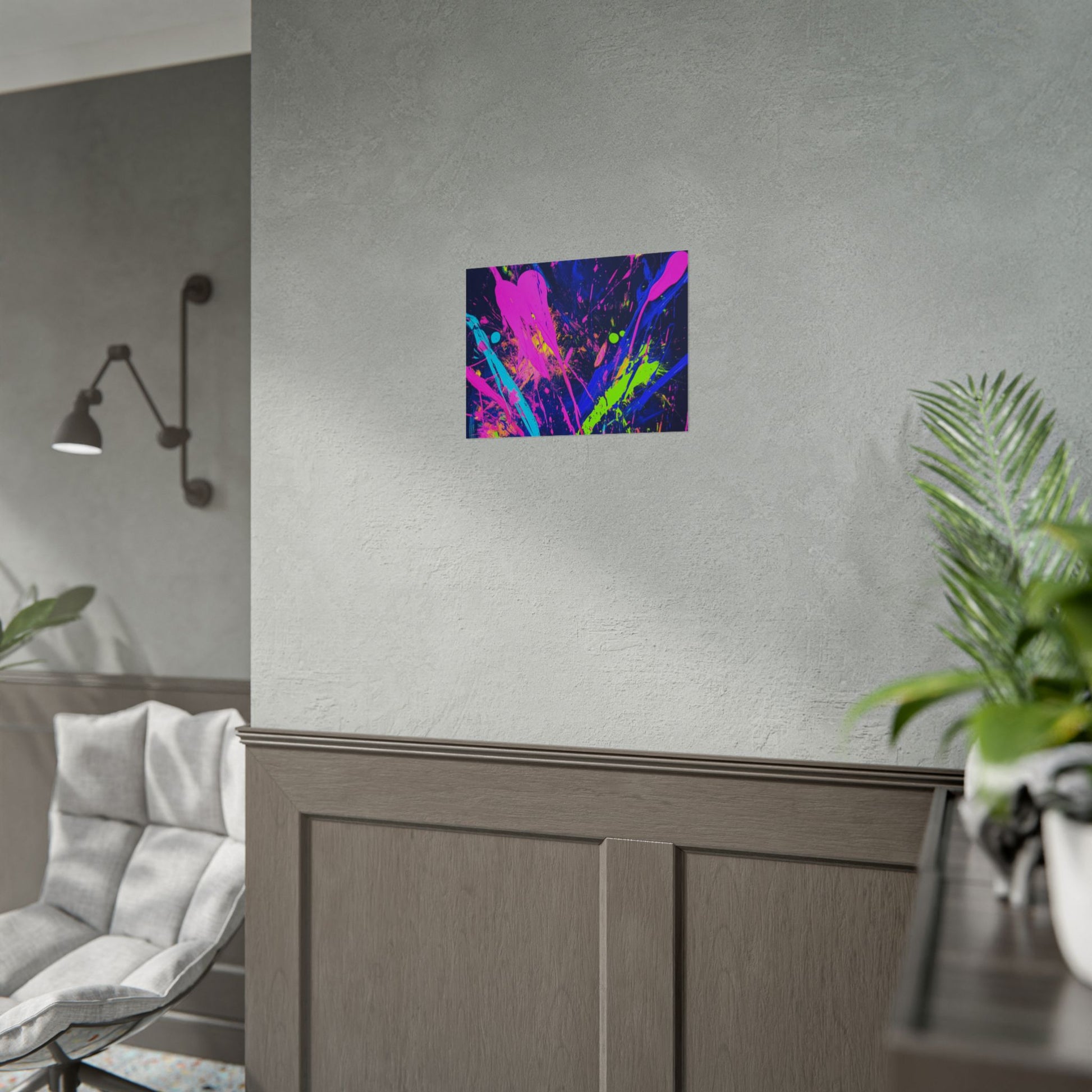 Vibrant Abstract Art Posters, Colorful Wall Decor, Modern Art Prints, Home Decoration, Unique Gift Idea, Party Decor