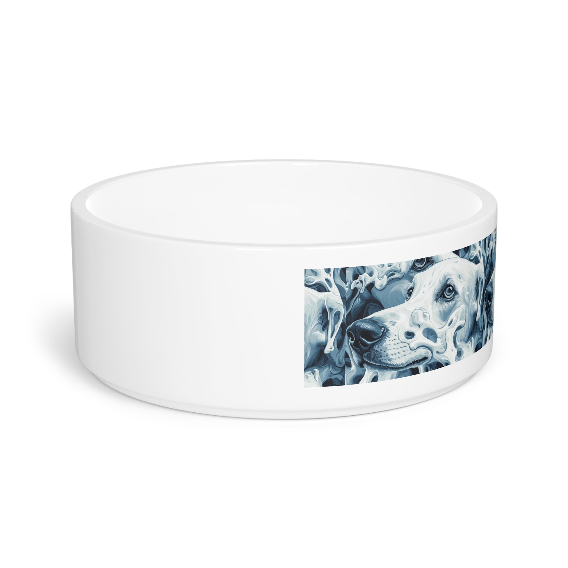 Artistic Pet Bowl for Dog Lovers, Unique Dog Feeding Dish, Personalized Pet Decor, Stylish Dog Bowl, Great Gift for Pet Owners