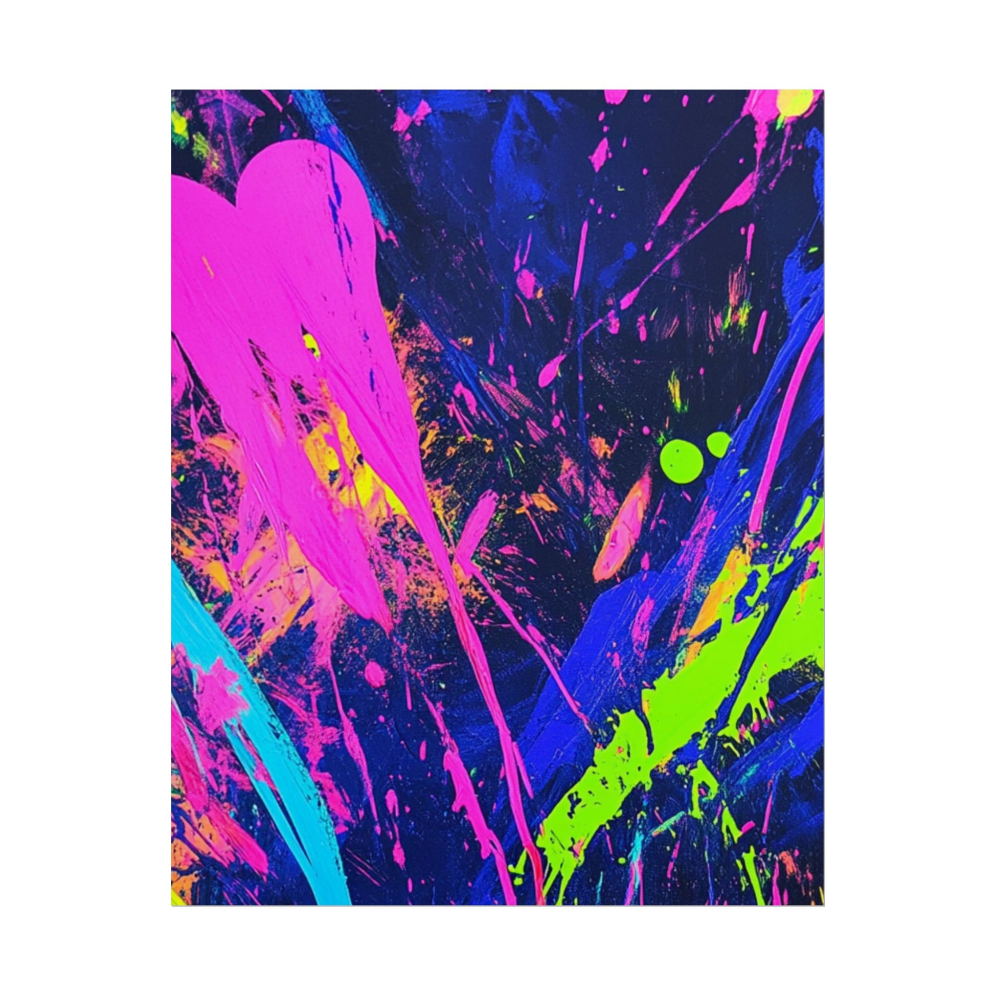 Vibrant Abstract Art Posters, Colorful Wall Decor, Modern Art Prints, Home Decoration, Unique Gift Idea, Party Decor