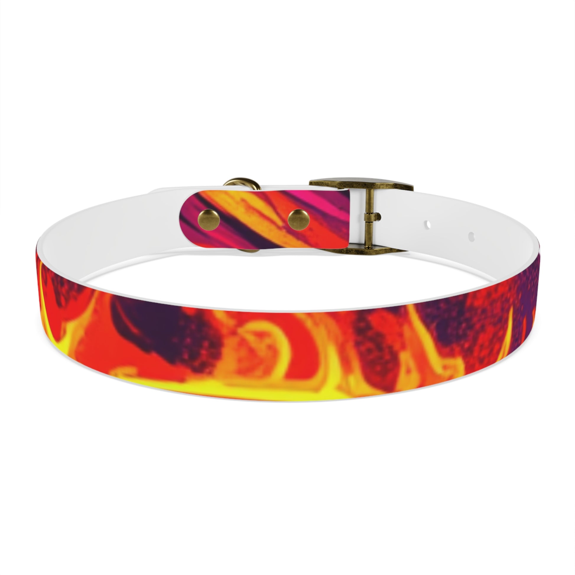 Vibrant Abstract Dog Collar, Colorful Pet Accessory for Dogs, Stylish Dog Gear, Fun Pet Collar, Gift for Dog Lovers