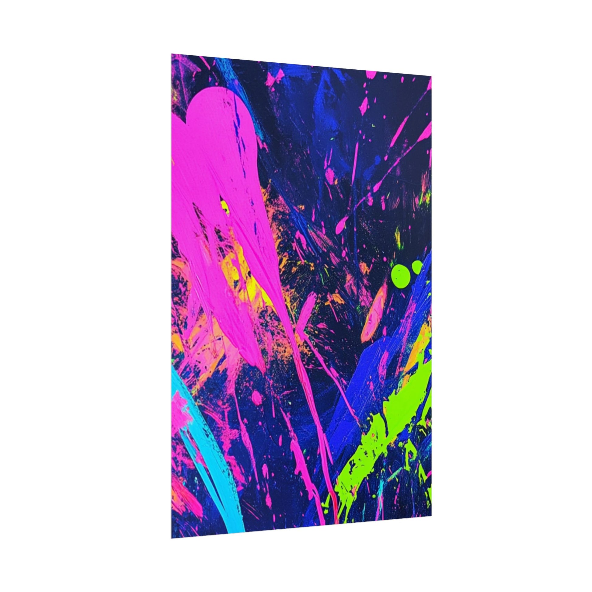 Vibrant Abstract Art Posters, Colorful Wall Decor, Modern Art Prints, Home Decoration, Unique Gift Idea, Party Decor