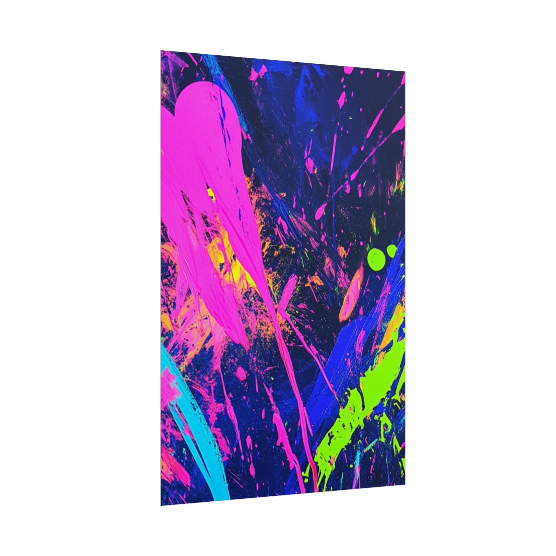 Vibrant Abstract Art Posters, Colorful Wall Decor, Modern Art Prints, Home Decoration, Unique Gift Idea, Party Decor