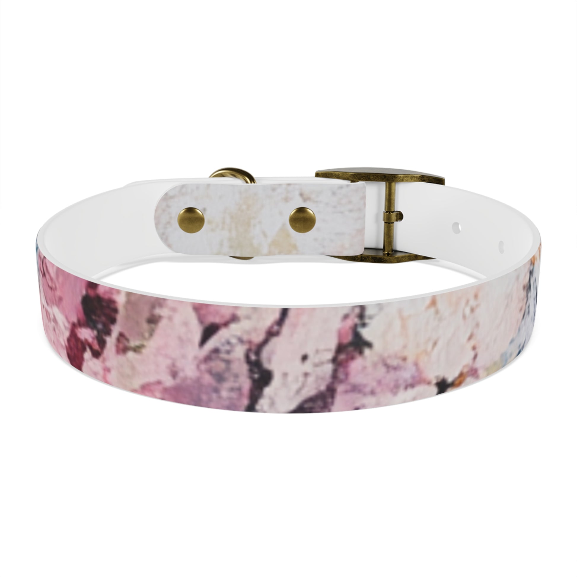 Stylish Floral Dog Collar, Pet Accessory, Adjustable Dog Collar, Handmade Dog Collar, Dog Lover Gift, Custom Pet Collar