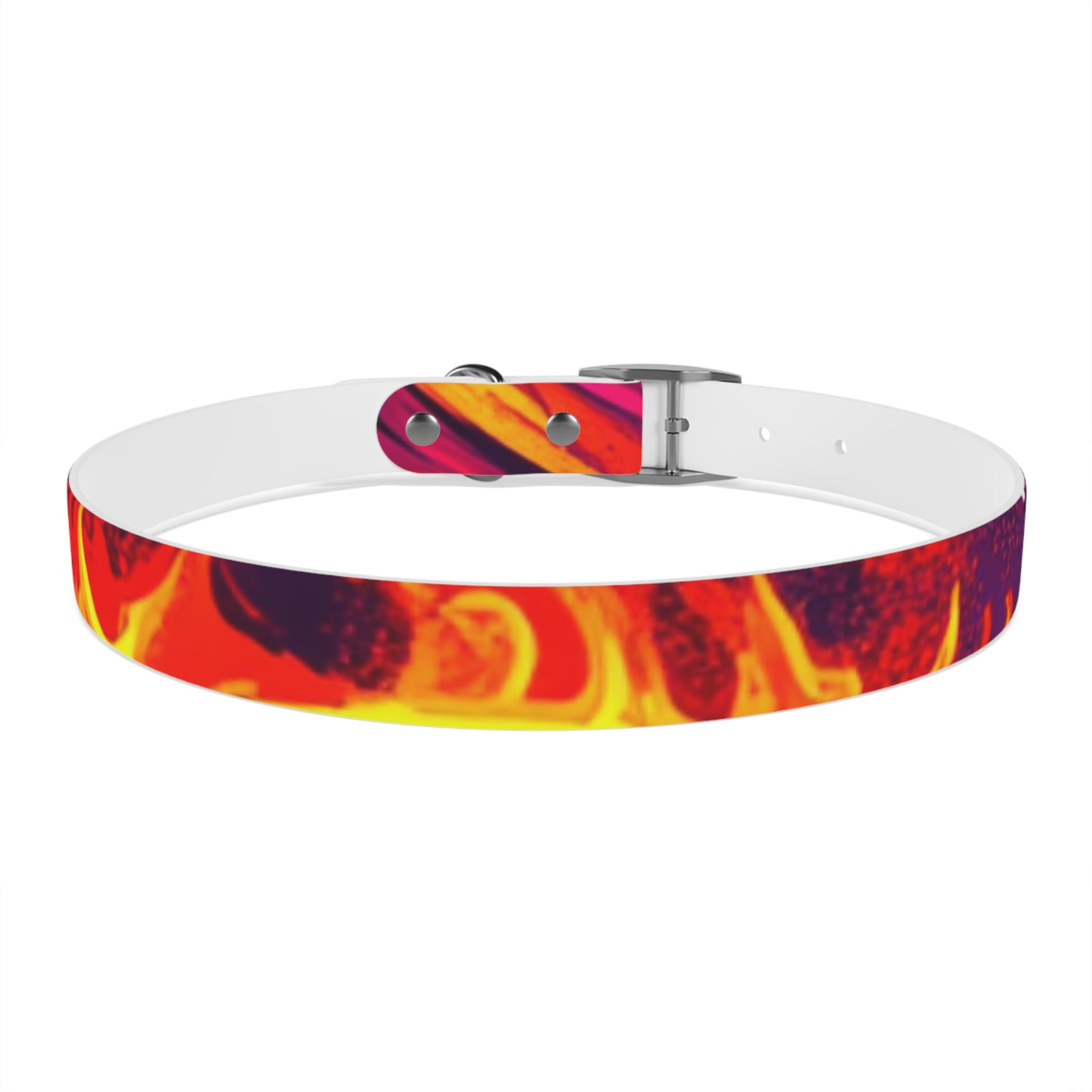 Vibrant Abstract Dog Collar, Colorful Pet Accessory for Dogs, Stylish Dog Gear, Fun Pet Collar, Gift for Dog Lovers