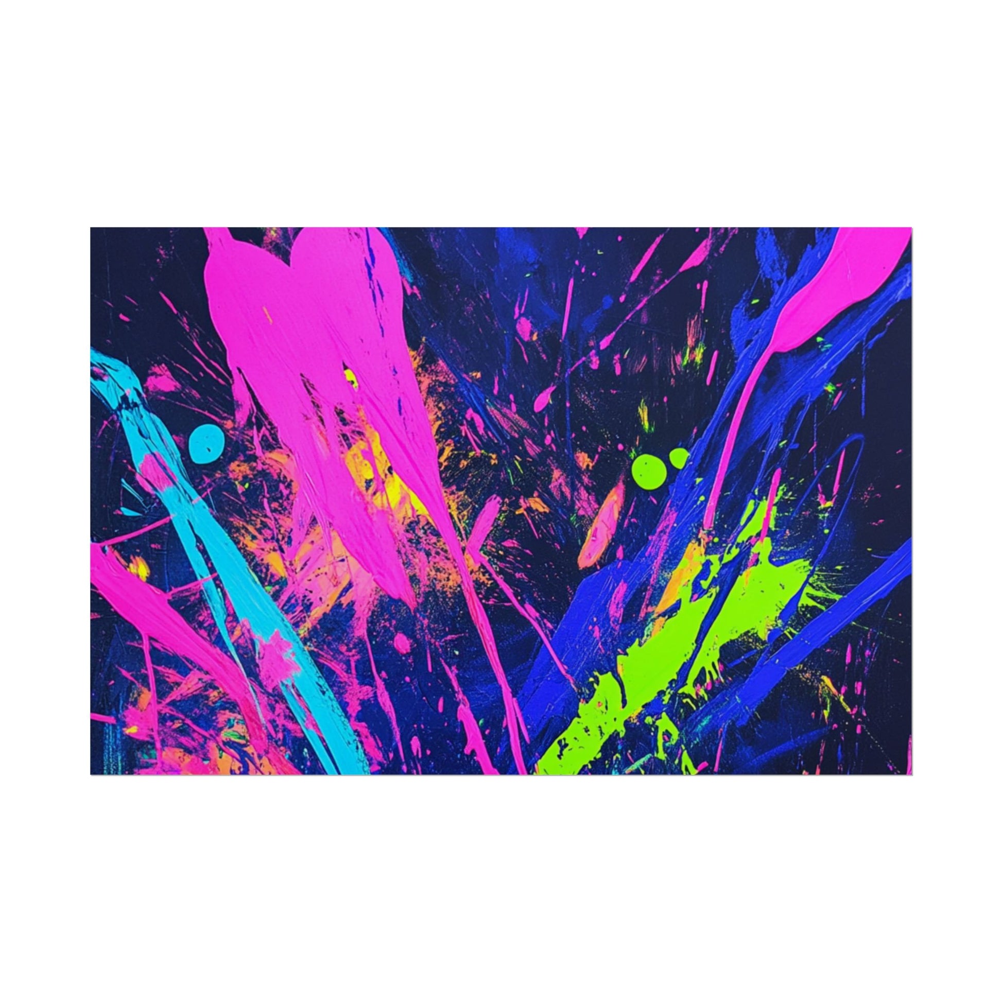 Vibrant Abstract Art Posters, Colorful Wall Decor, Modern Art Prints, Home Decoration, Unique Gift Idea, Party Decor