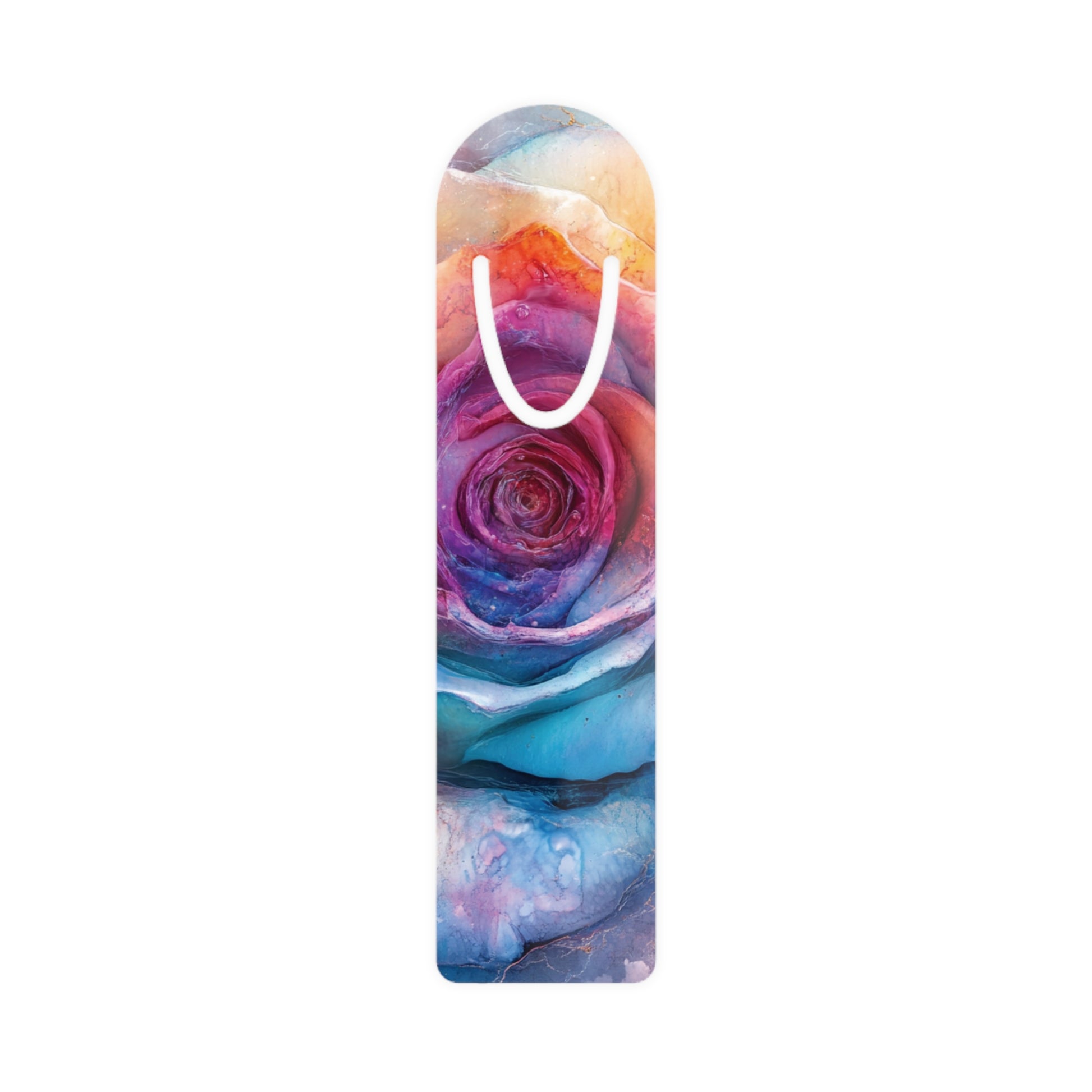 Colorful Floral Bookmark, Unique Book Lover Gift, Reading Accessory for Her, Journaling Supplies, Literary Decor