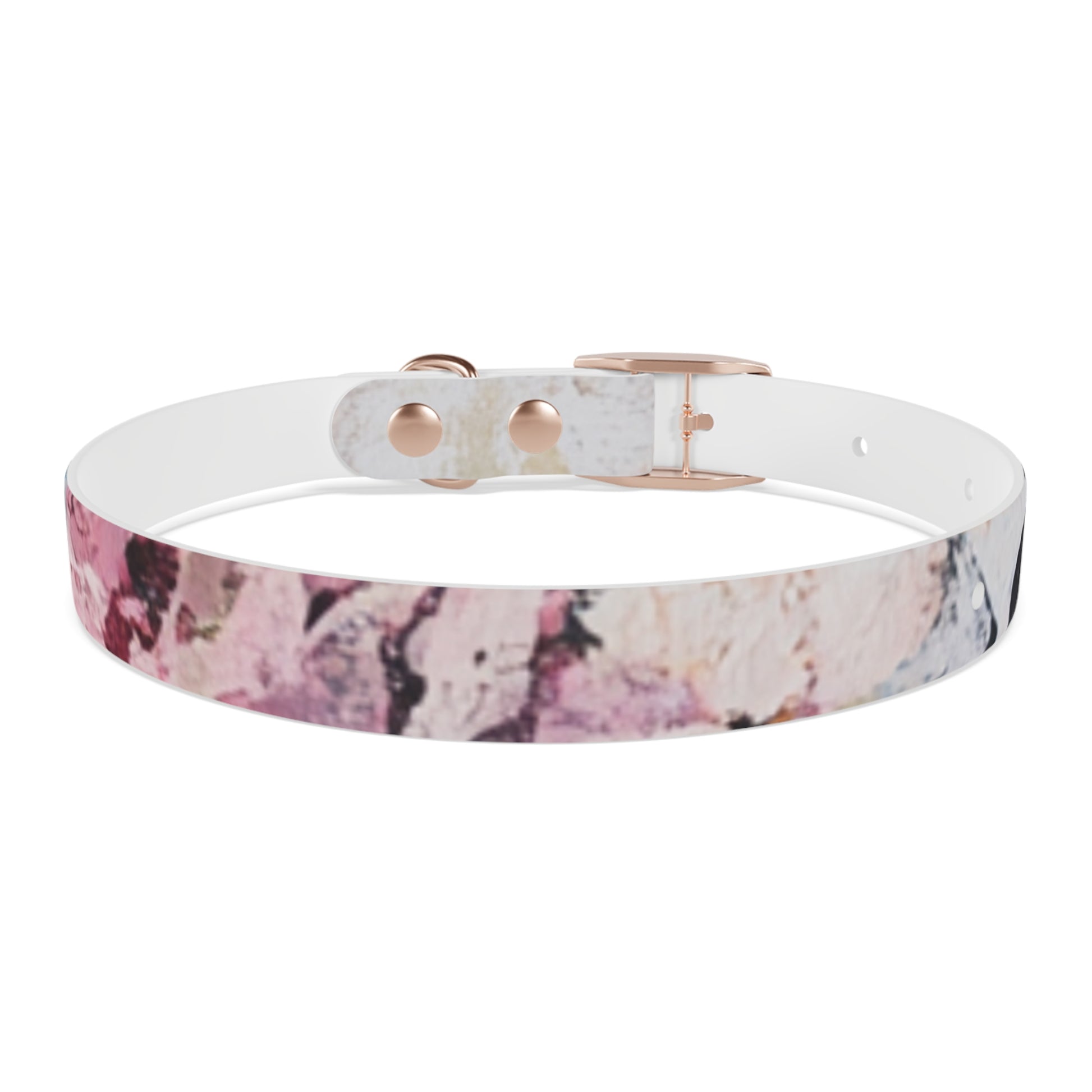 Stylish Floral Dog Collar, Pet Accessory, Adjustable Dog Collar, Handmade Dog Collar, Dog Lover Gift, Custom Pet Collar