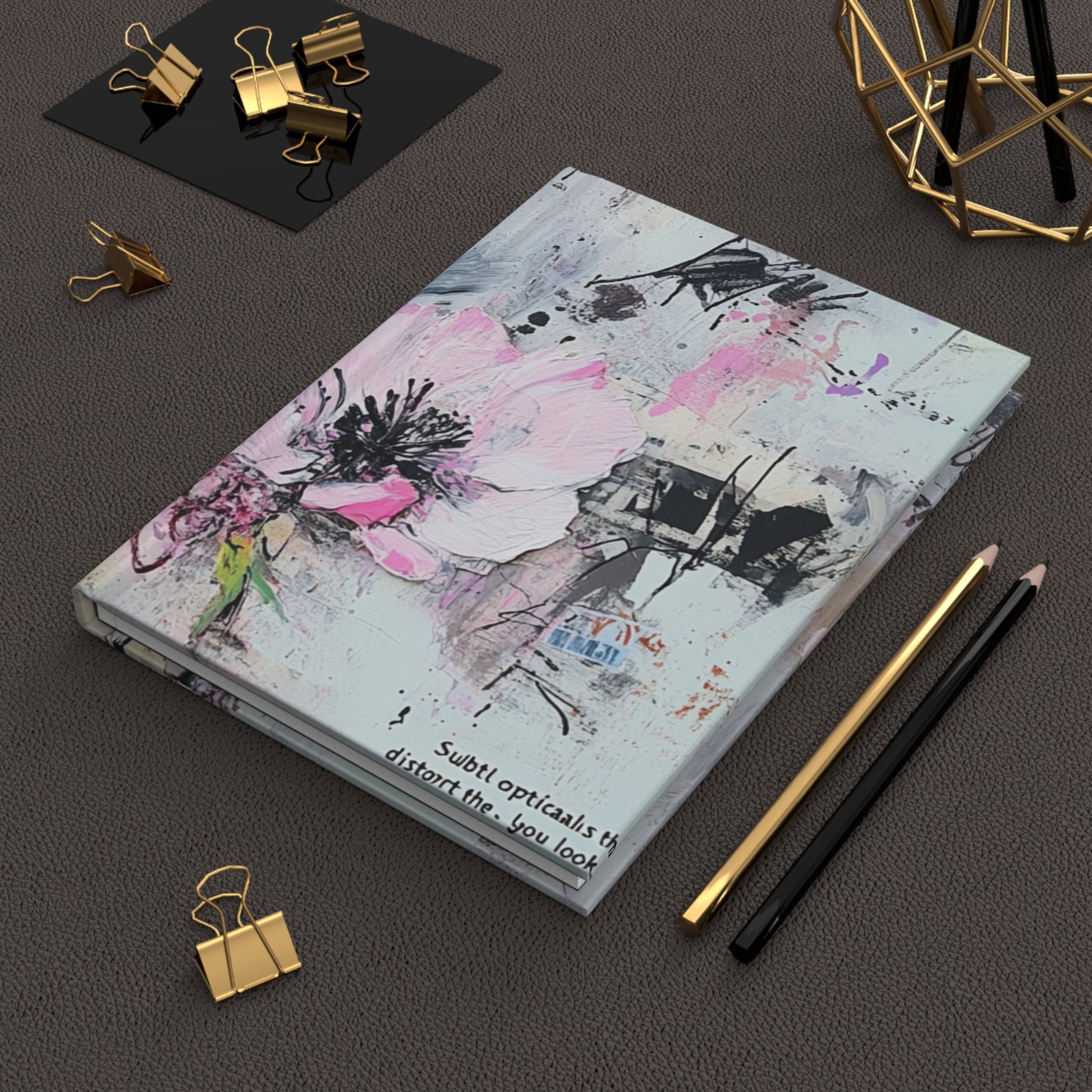 Artistic Floral Journal with Skull Design, Creative Writing Notebook, Unique Gift for Writers, Journal for Artists, Decorated Diary, [...]