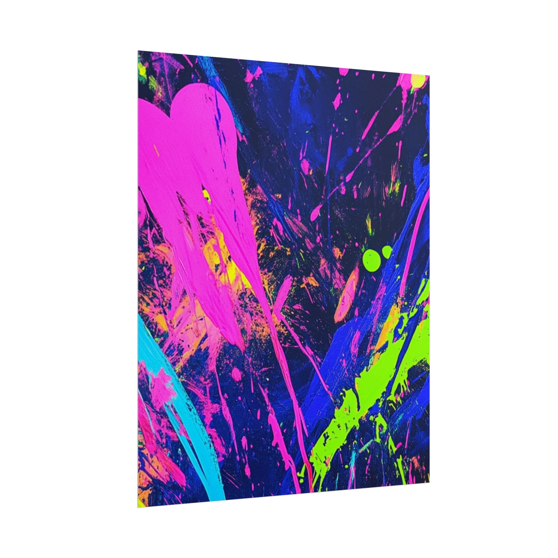 Vibrant Abstract Art Posters, Colorful Wall Decor, Modern Art Prints, Home Decoration, Unique Gift Idea, Party Decor