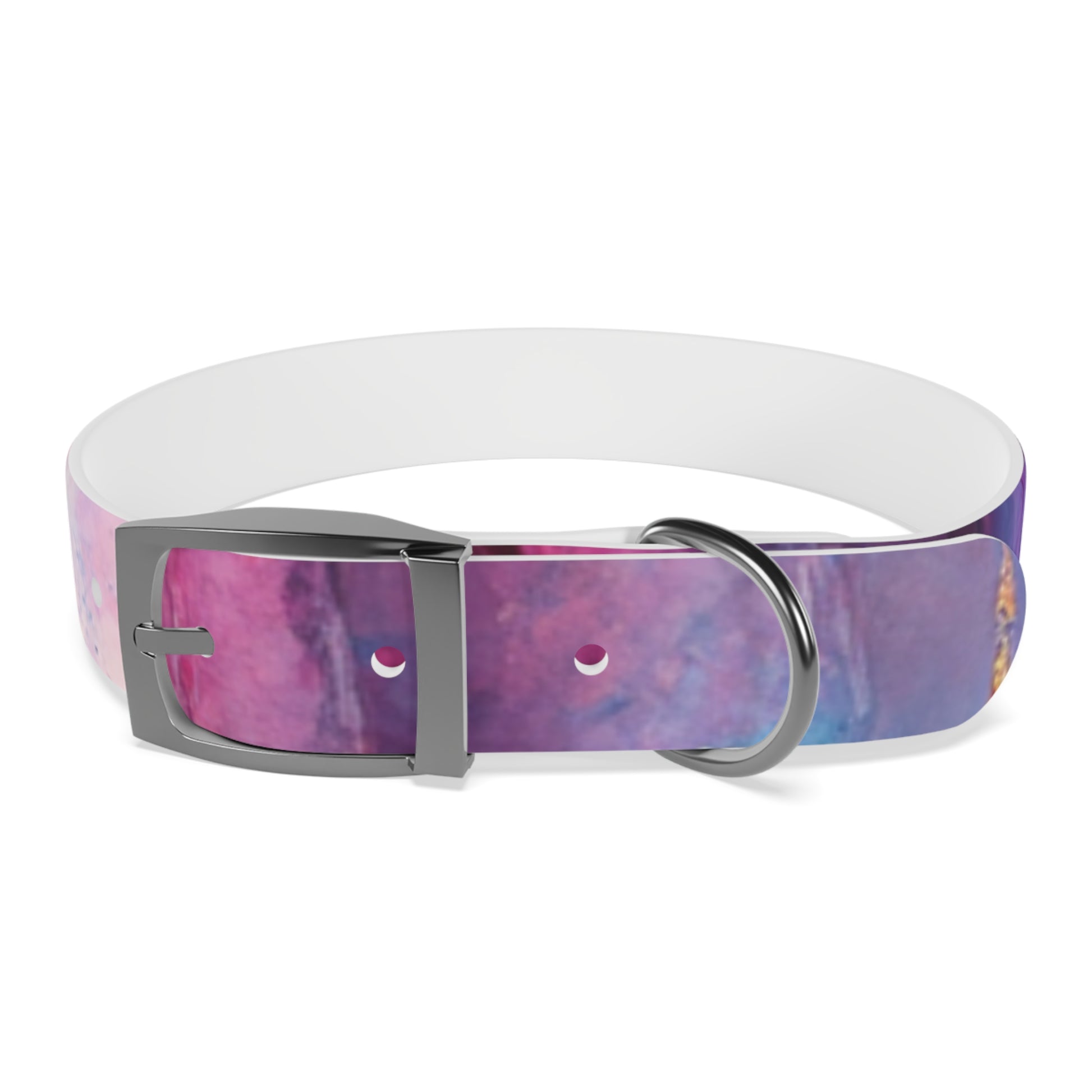 Colorful Cosmic Dog Collar, Stylish Pet Accessory for Dog Lovers, Unique Puppy Gift, Galaxy Print Collar for Special Occasions