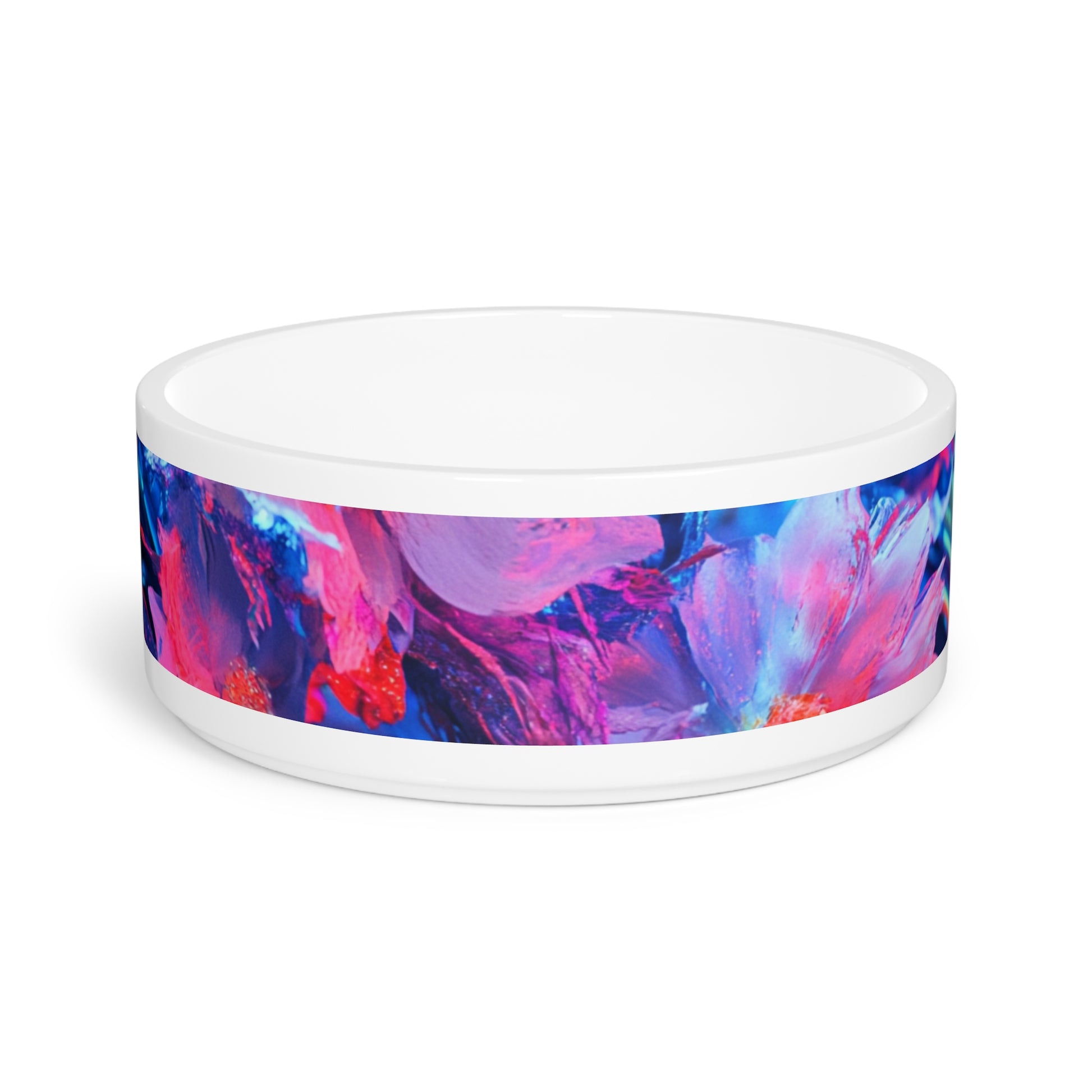 Vibrant Pet Bowl for Stylish Pets, Custom Dog Dish, Colorful Cat Bowl, Pet Feeding Station, Fun Pet Gift, Pet Decor Idea