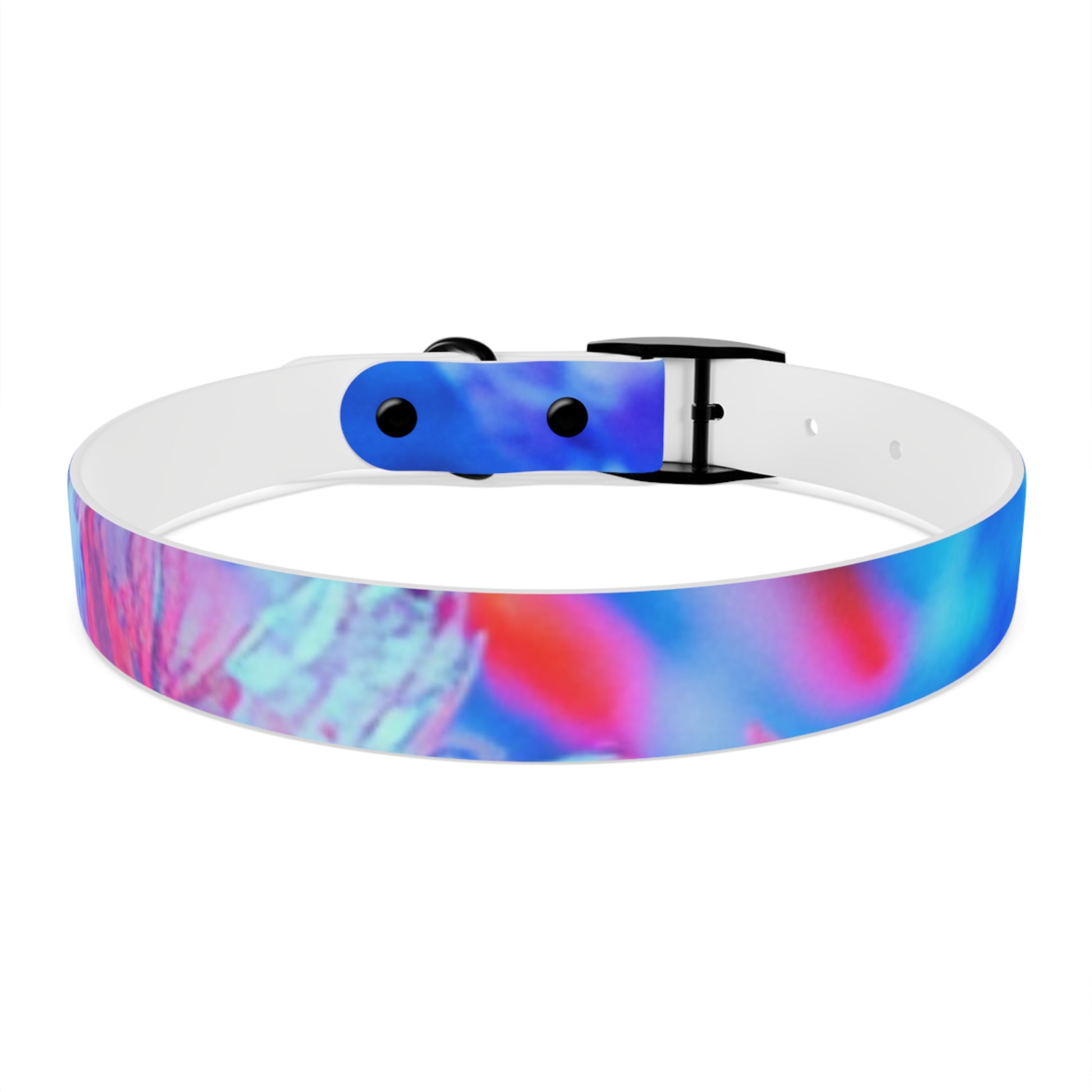 Colorful Artistic Dog Collar, Pet Accessory, Adjustable Collar, Dog Gift, Puppy Fashion, Dog Owner Gift
